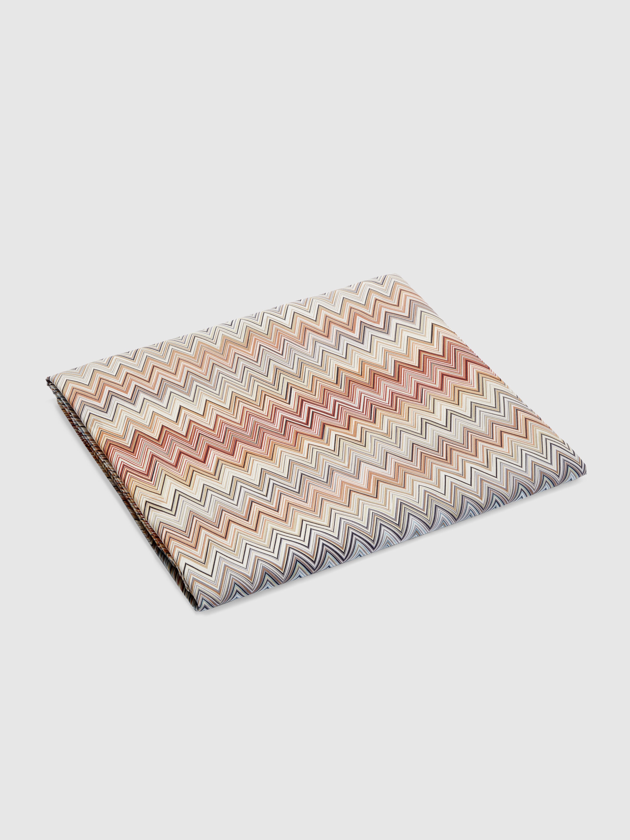 Missoni John Re Edition Duvet Cover In 100% Cotton With Chevron Pattern