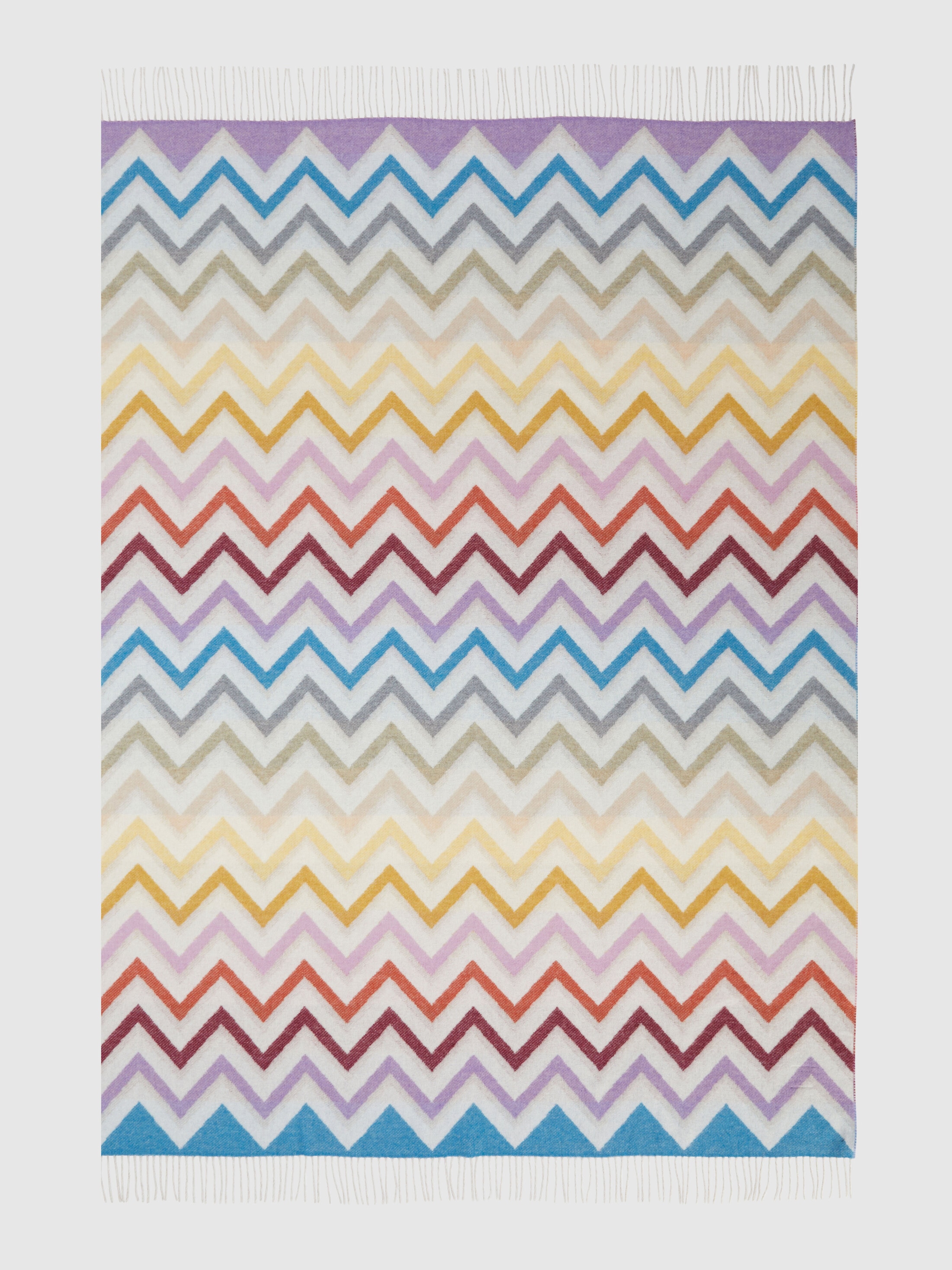 MISSONI ミッソーニホーム ウォッシャブル 洗える綿毛布2枚セット 1E3PL99110-100-2