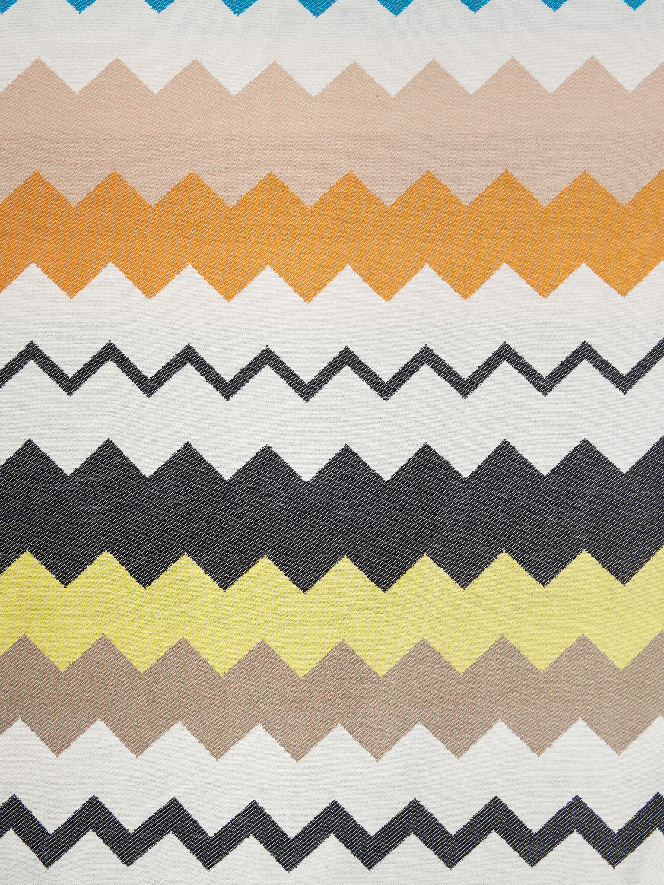 Best fouta bath towel 140x180 cm zig zag in cotton Black