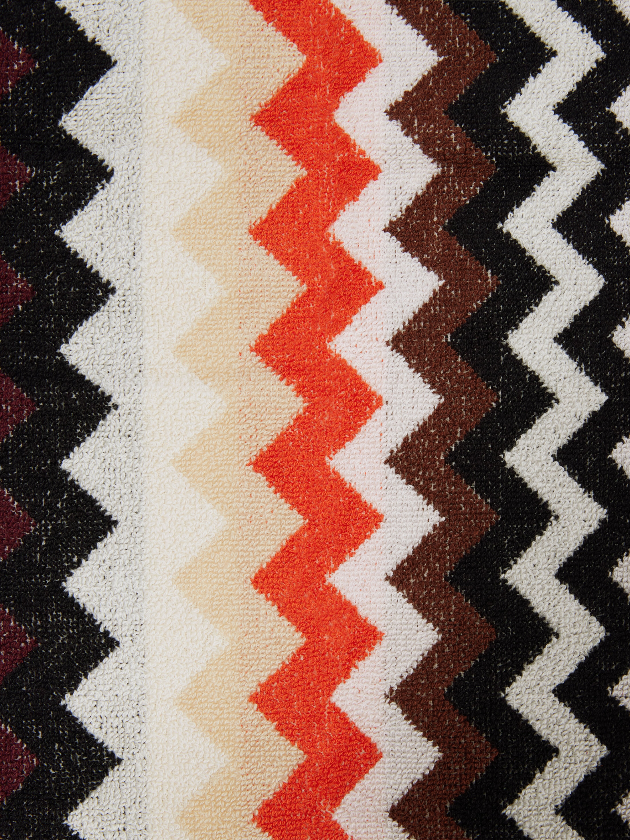 Best set of six pure cotton face towels Red & Multicoloured | Missoni