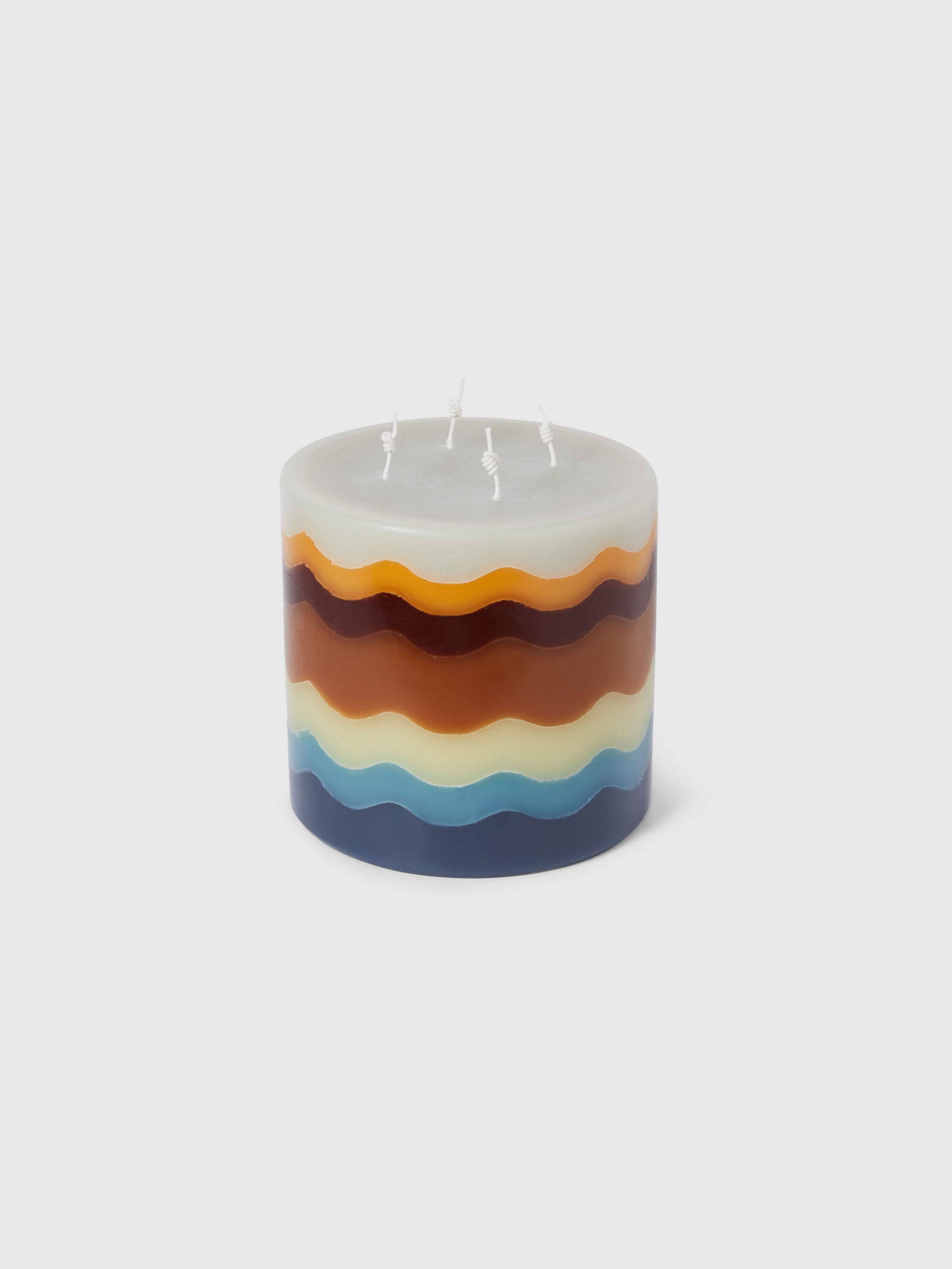 Shop Missoni Flame Kerze 19x18 In Gold Multicoloured