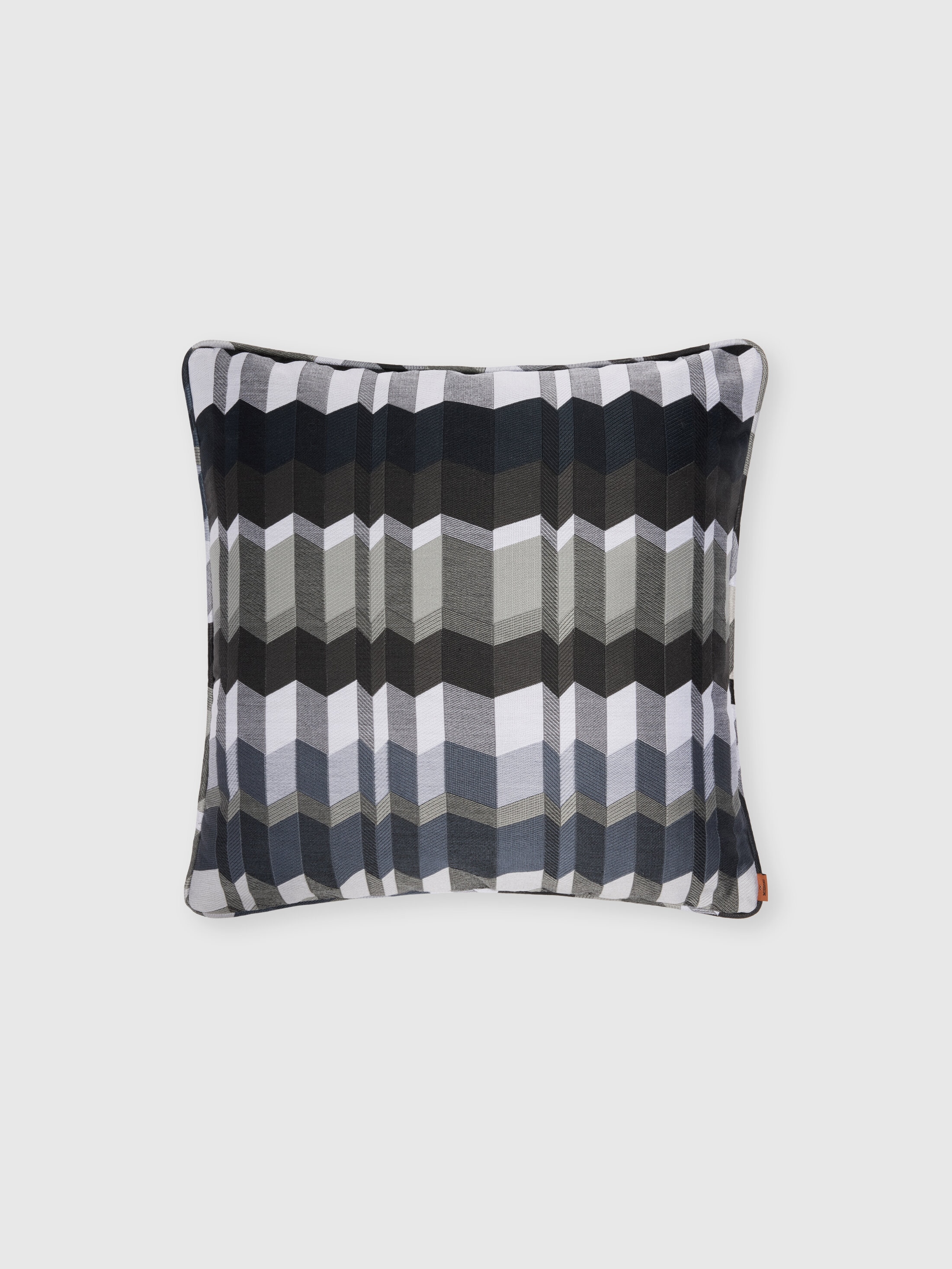 Missoni  クッション ポジターノ コットン混 クッション 40x40cm ブラック＆マルチカラー