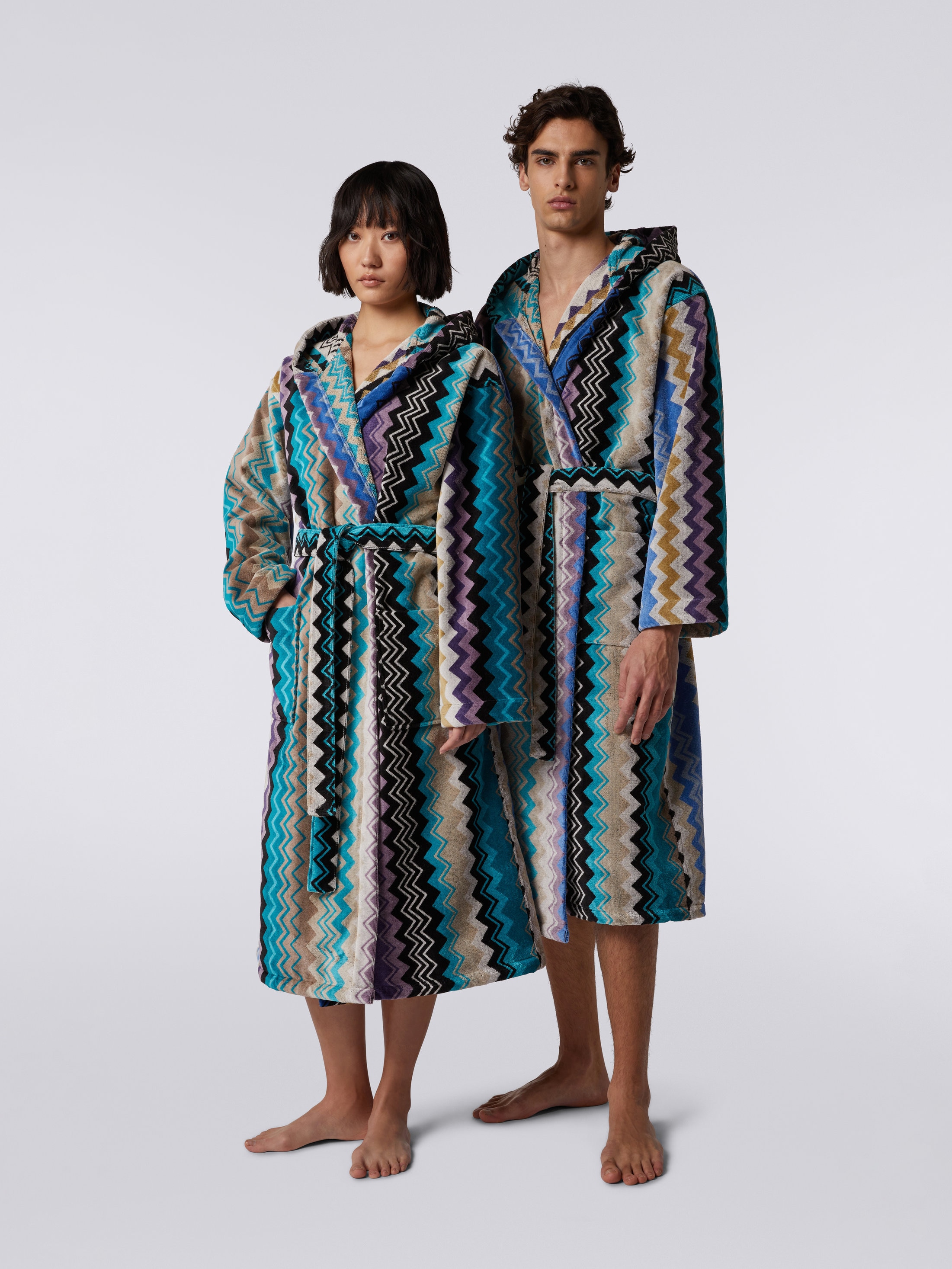 Missoni Giacomo Hooded Bathrobe