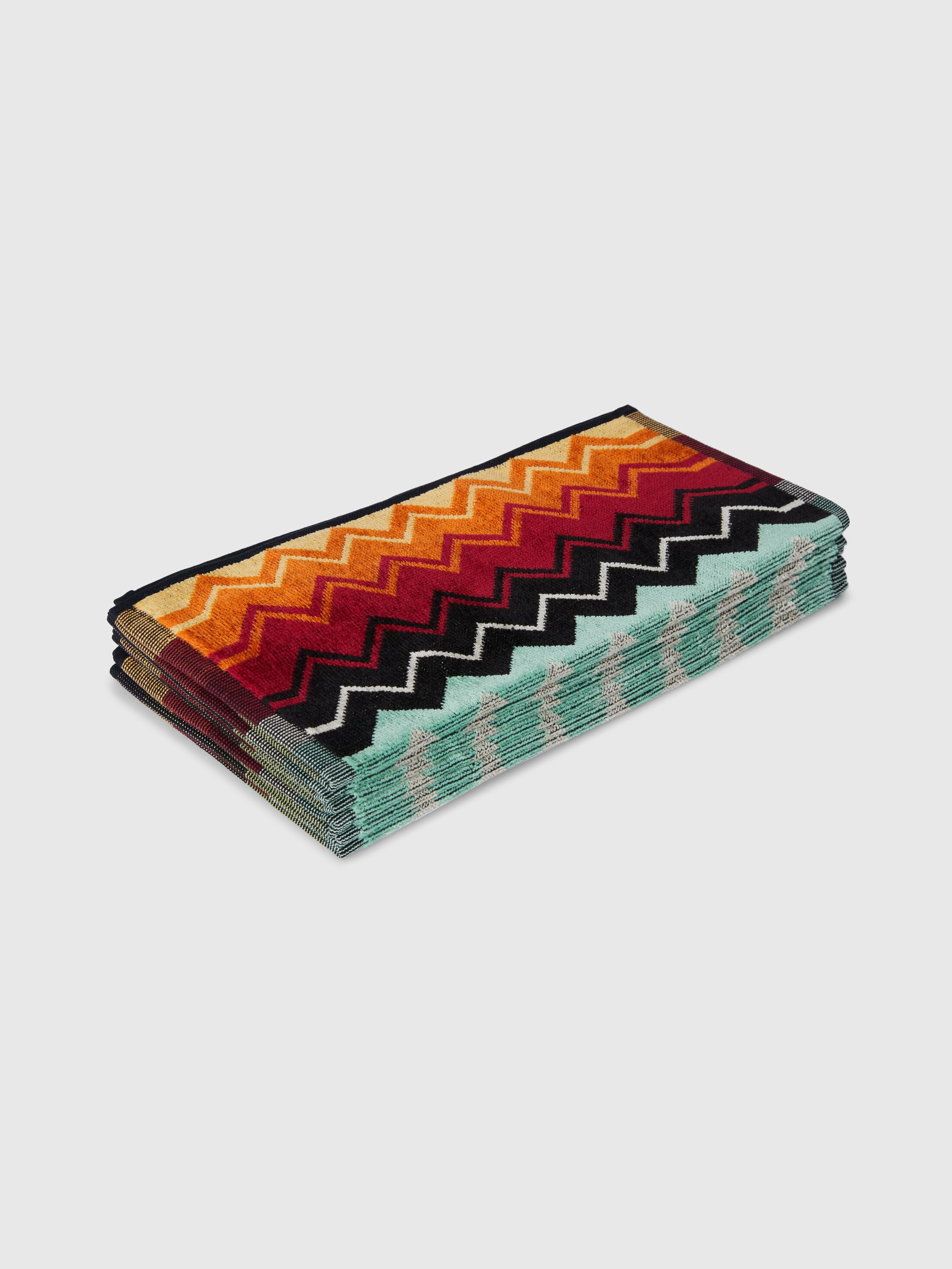 Giacomo face towels 30x30 cm 6 pieces Orange Missoni