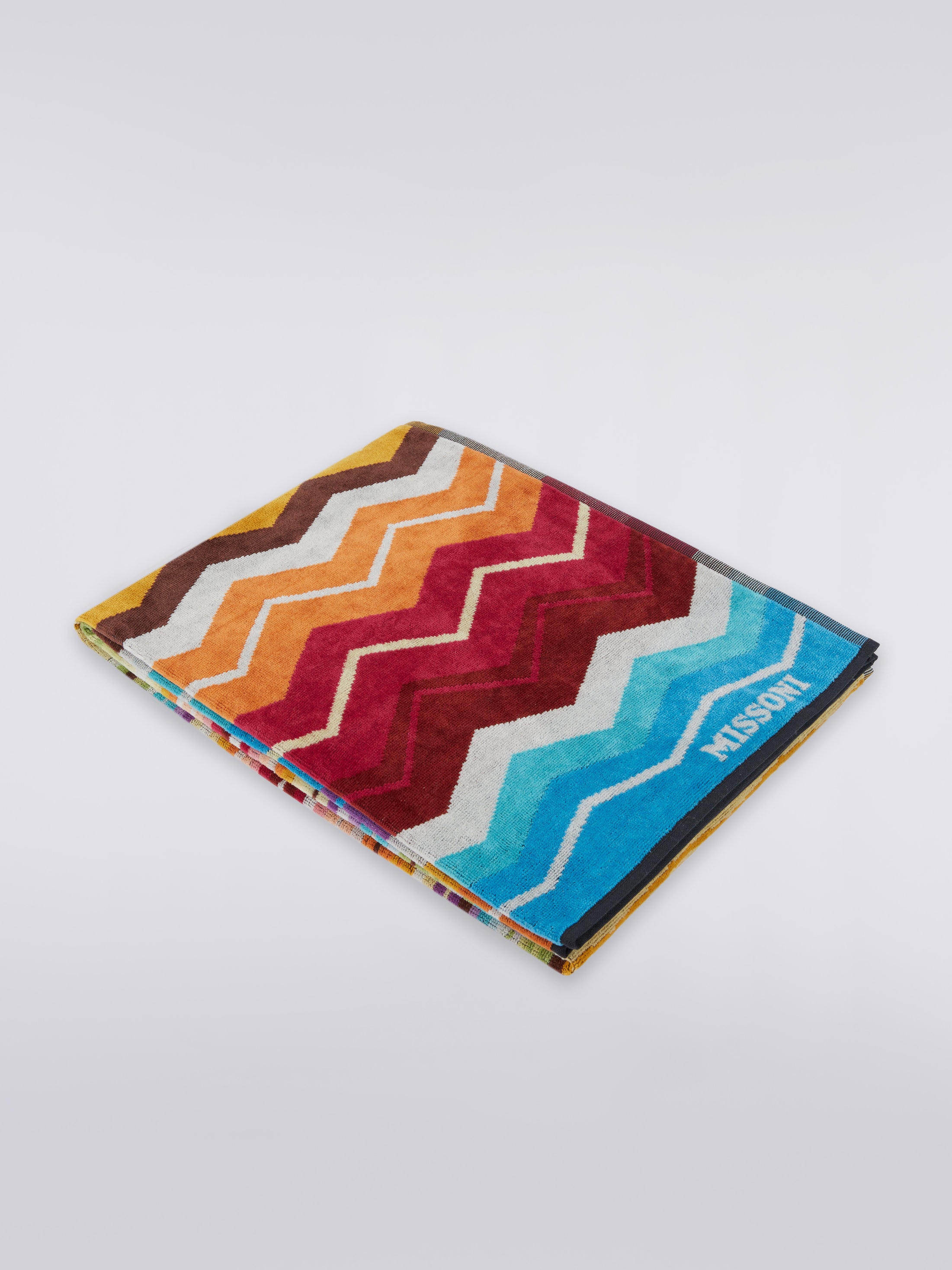 Missoni Hugo Beach Towel 100x180 In Orange