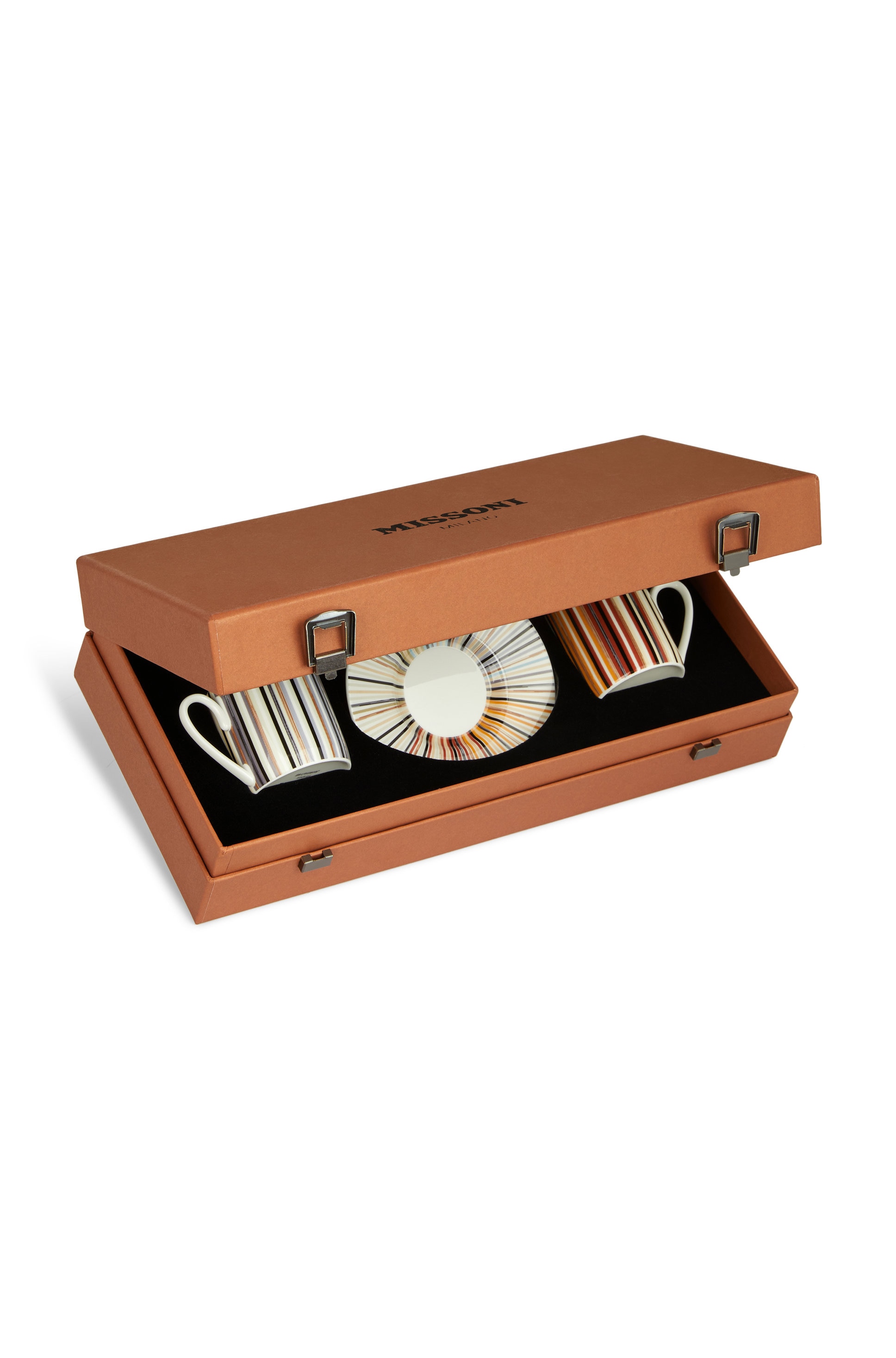 Missoni Jenkins 2er-set Kaffeetassen & Teller In White