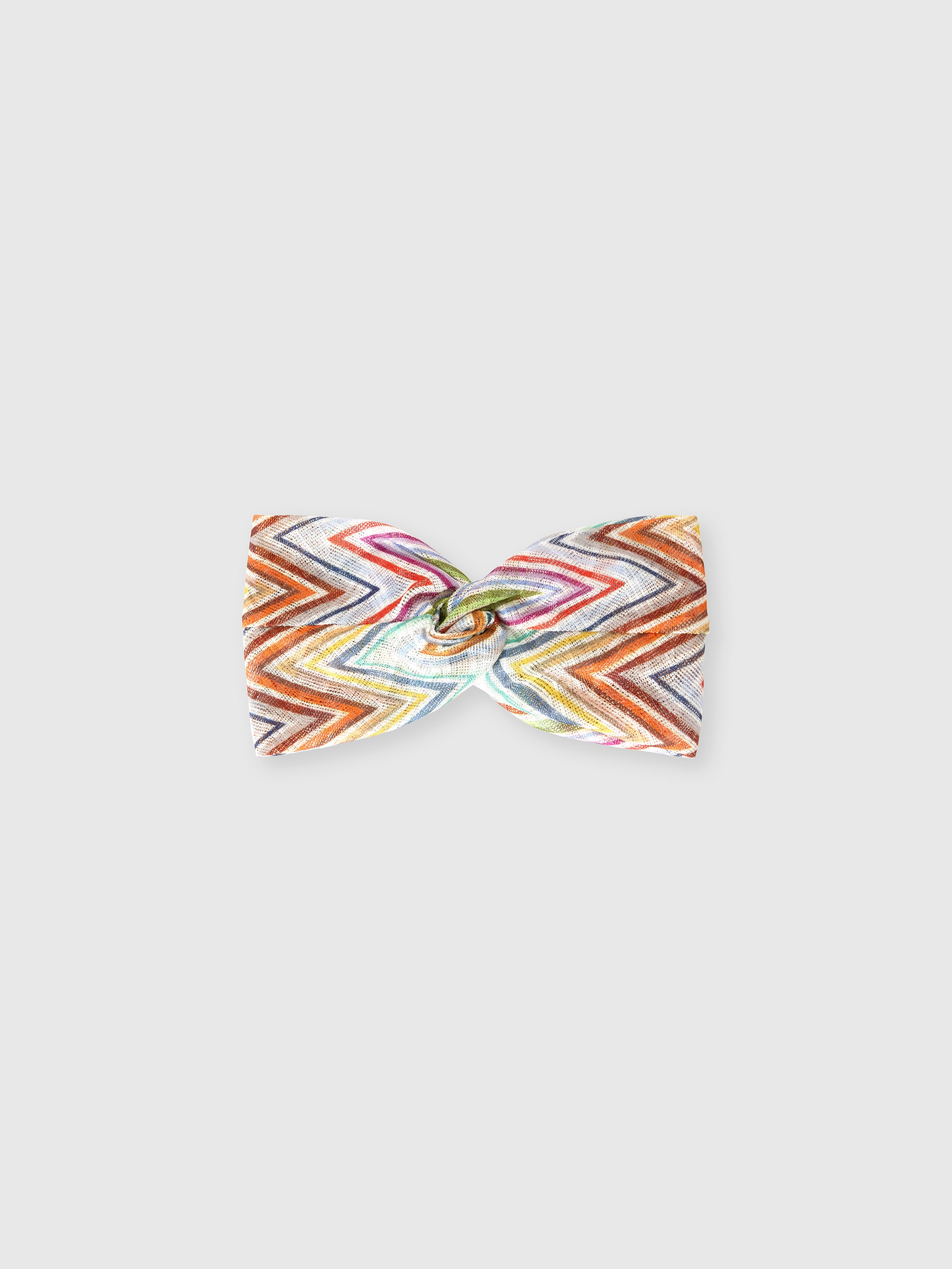 Missoni - Bandeau en tissu imprim zig zag Femme Multicolore Taille UNIC 220 €