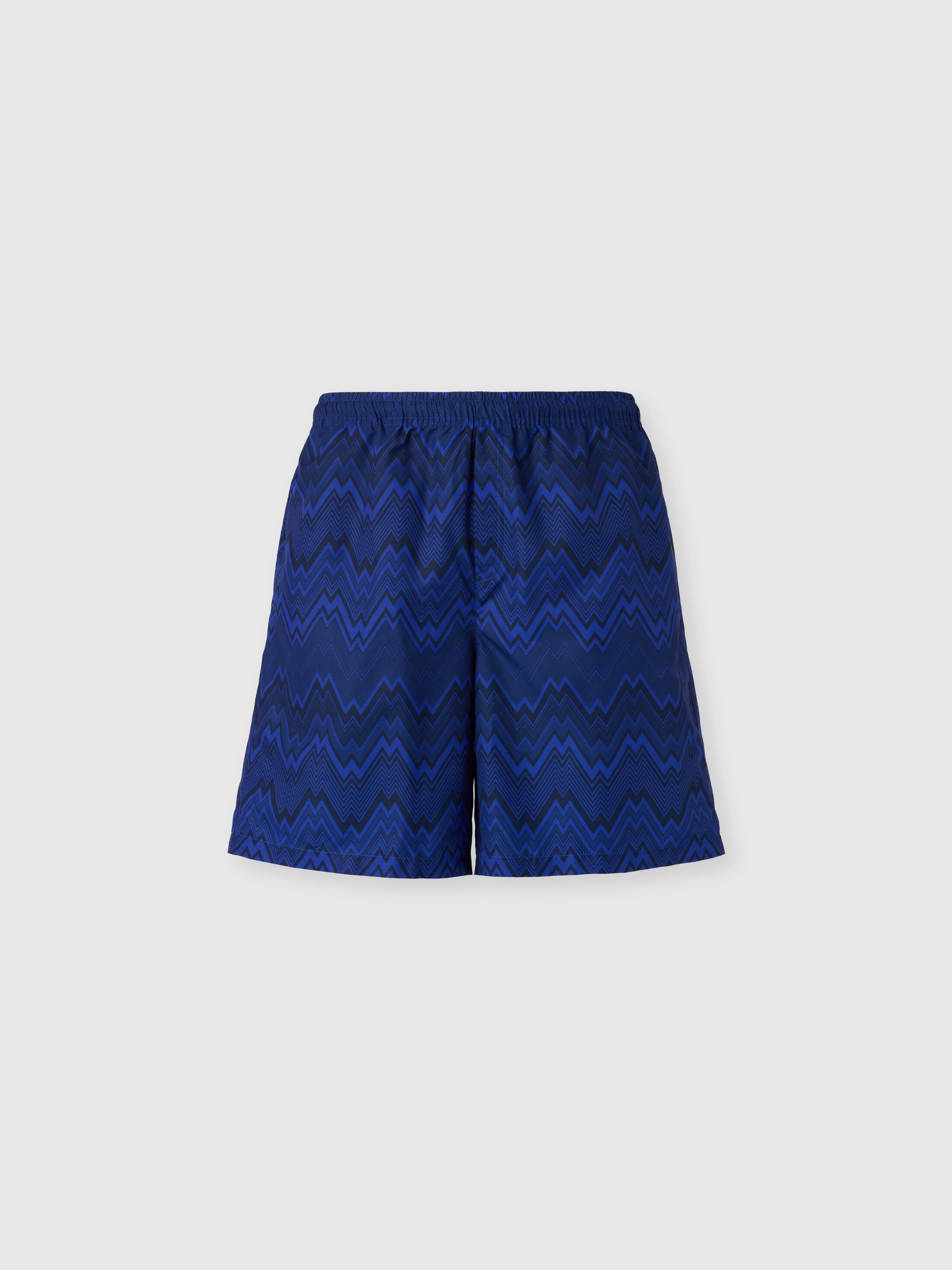 Missoni - Maillot de bain long avec imprim zig zag Homme Bleu Taille 2XL 350$
