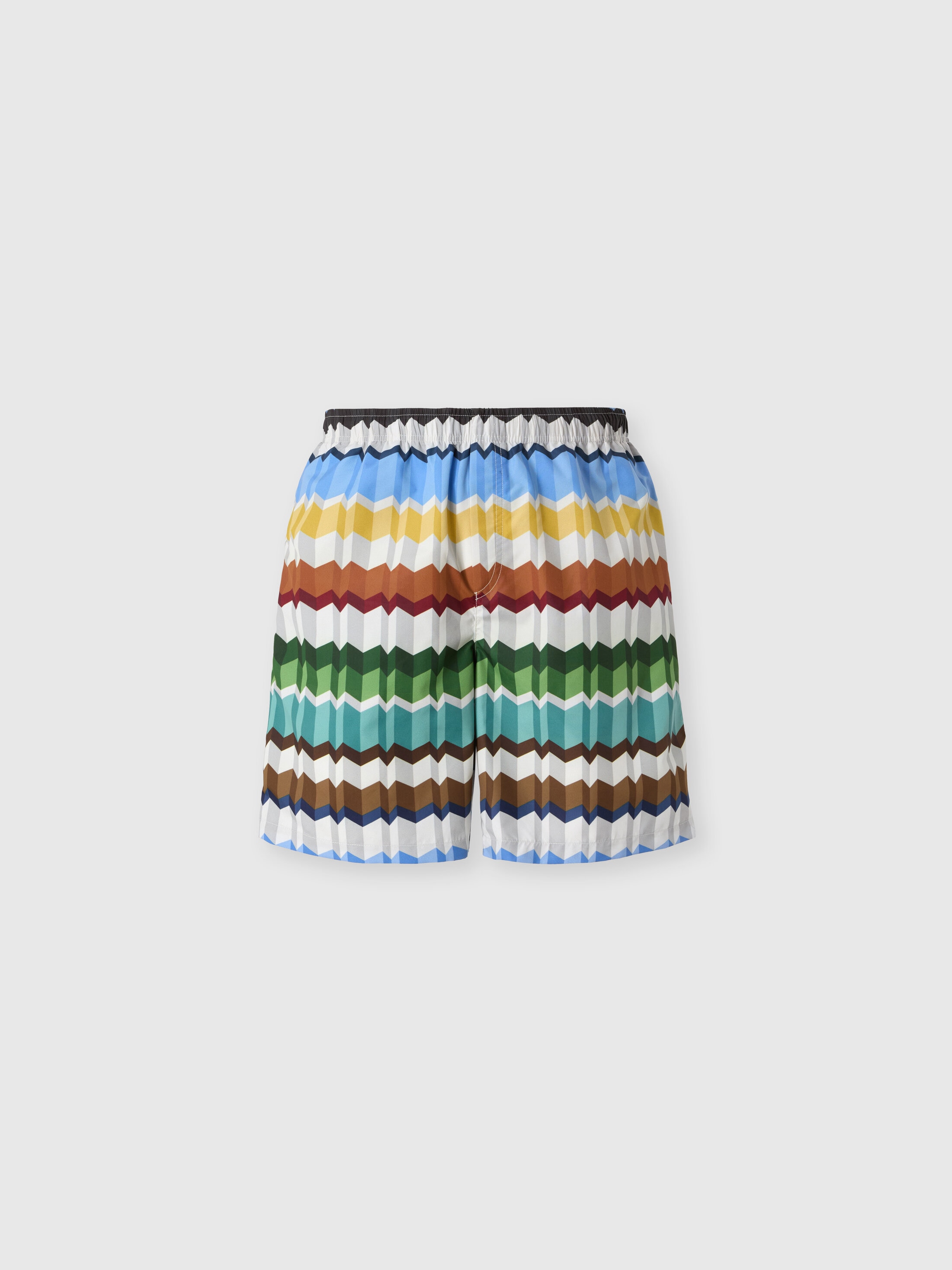 Missoni - Short de bain long imprim avec taille lastique Homme Multicolore Taille XL 350$