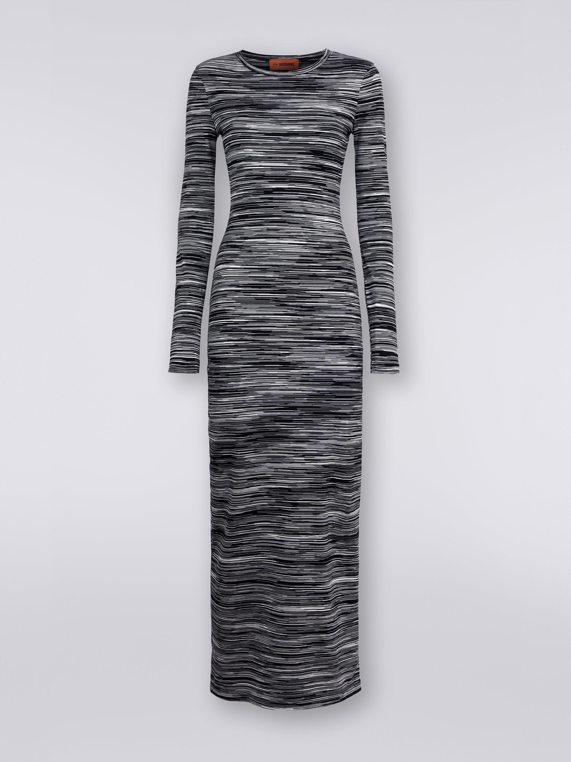 Missoni black shop and white dress