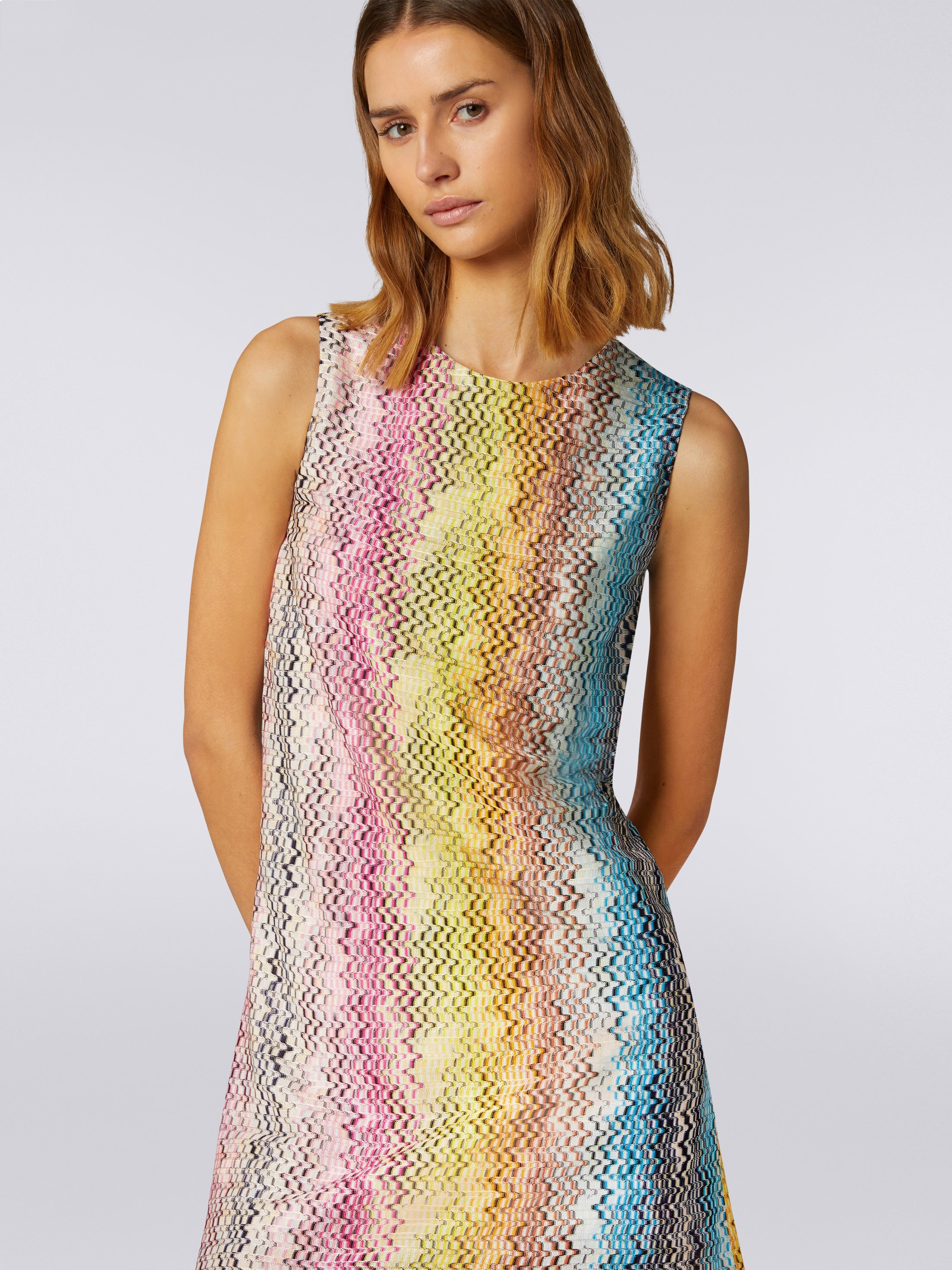 Missoni multi colored flared clearance dress