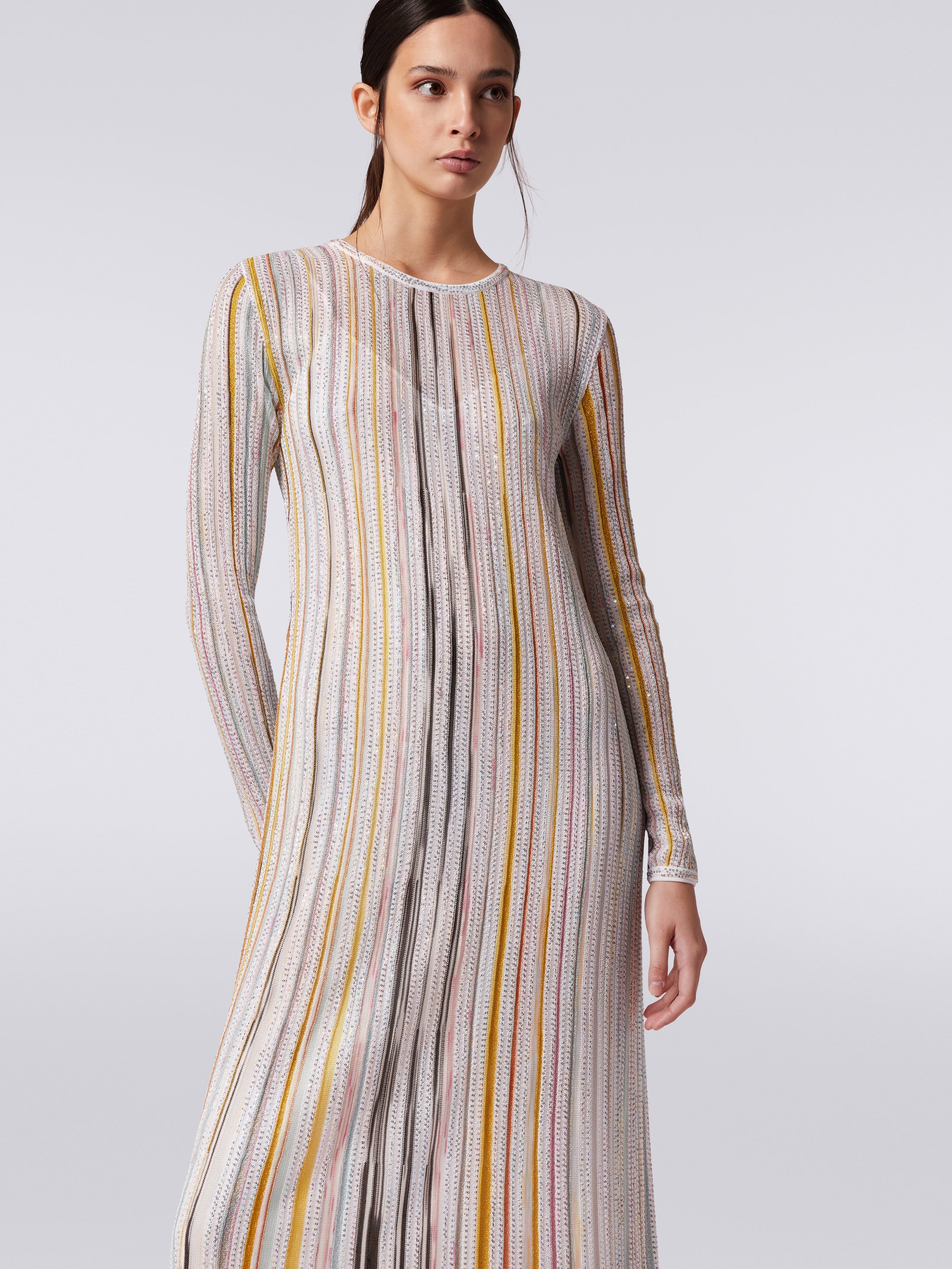 Missoni multi colored flared clearance dress