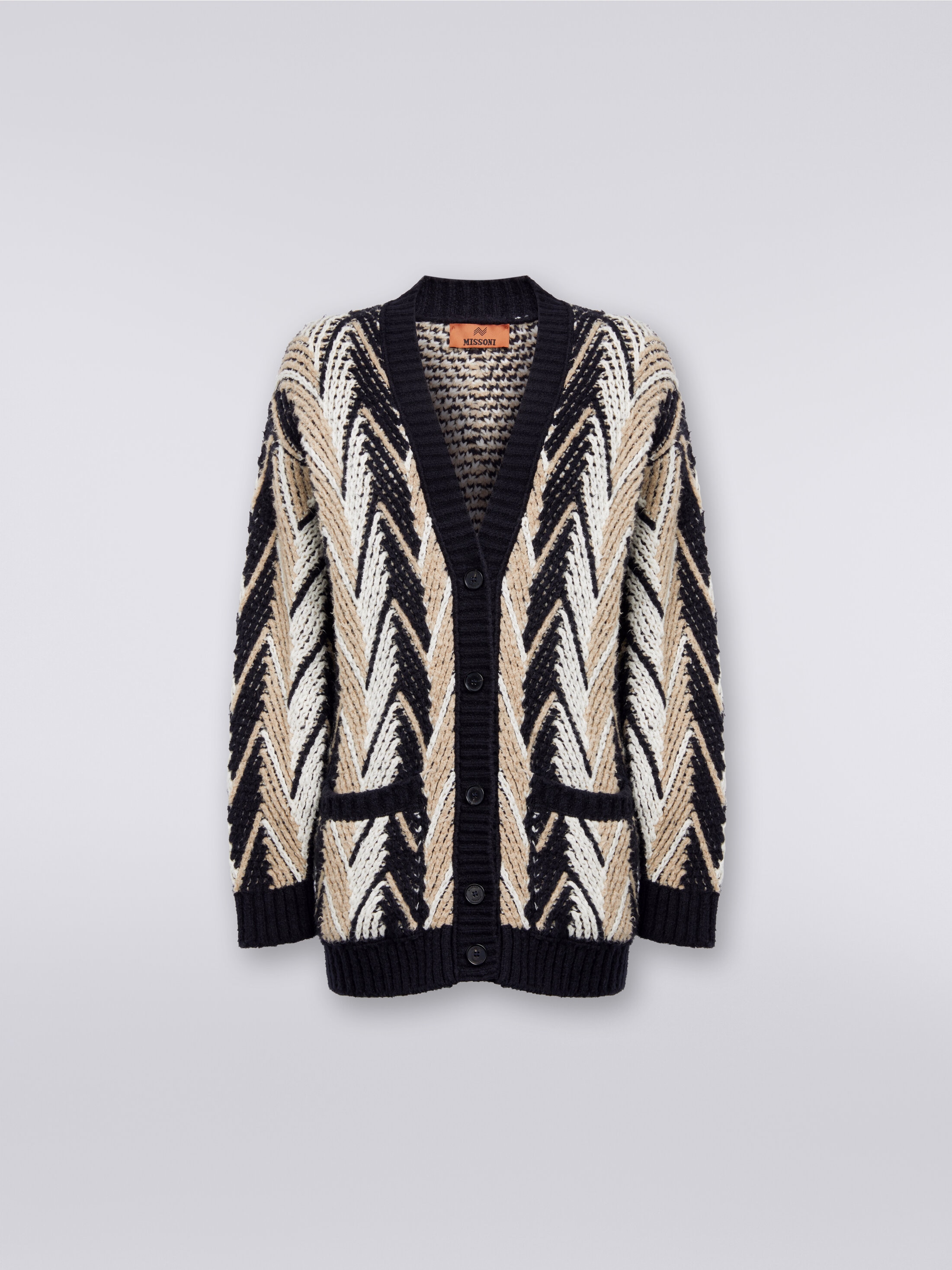 【送料&関税込】Maison KitsunAC Cardigan MAISON KITSUNÉ Handwriting Comfort Cardigan in Blue | SVD