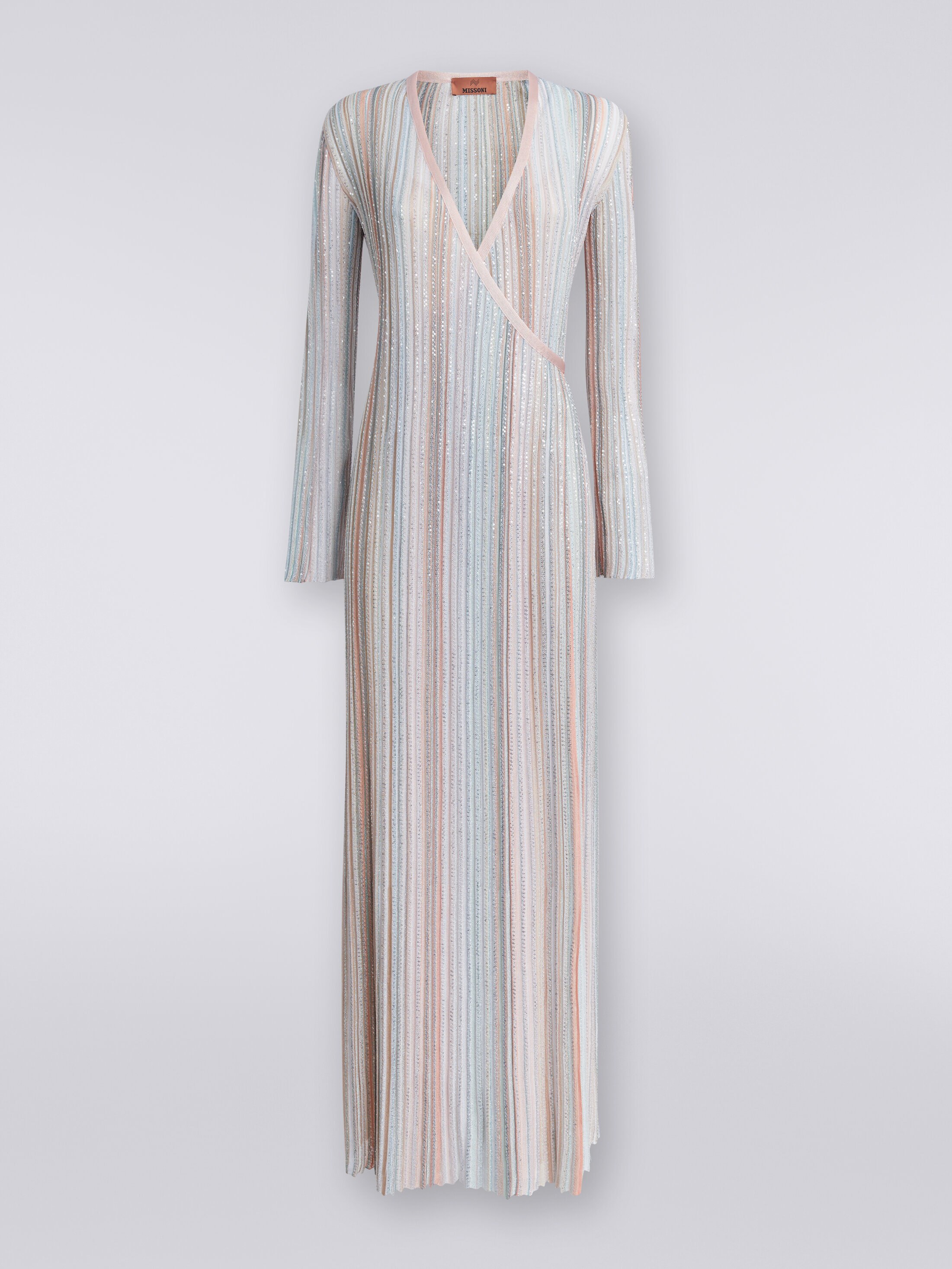 Missoni wrap hot sale dress