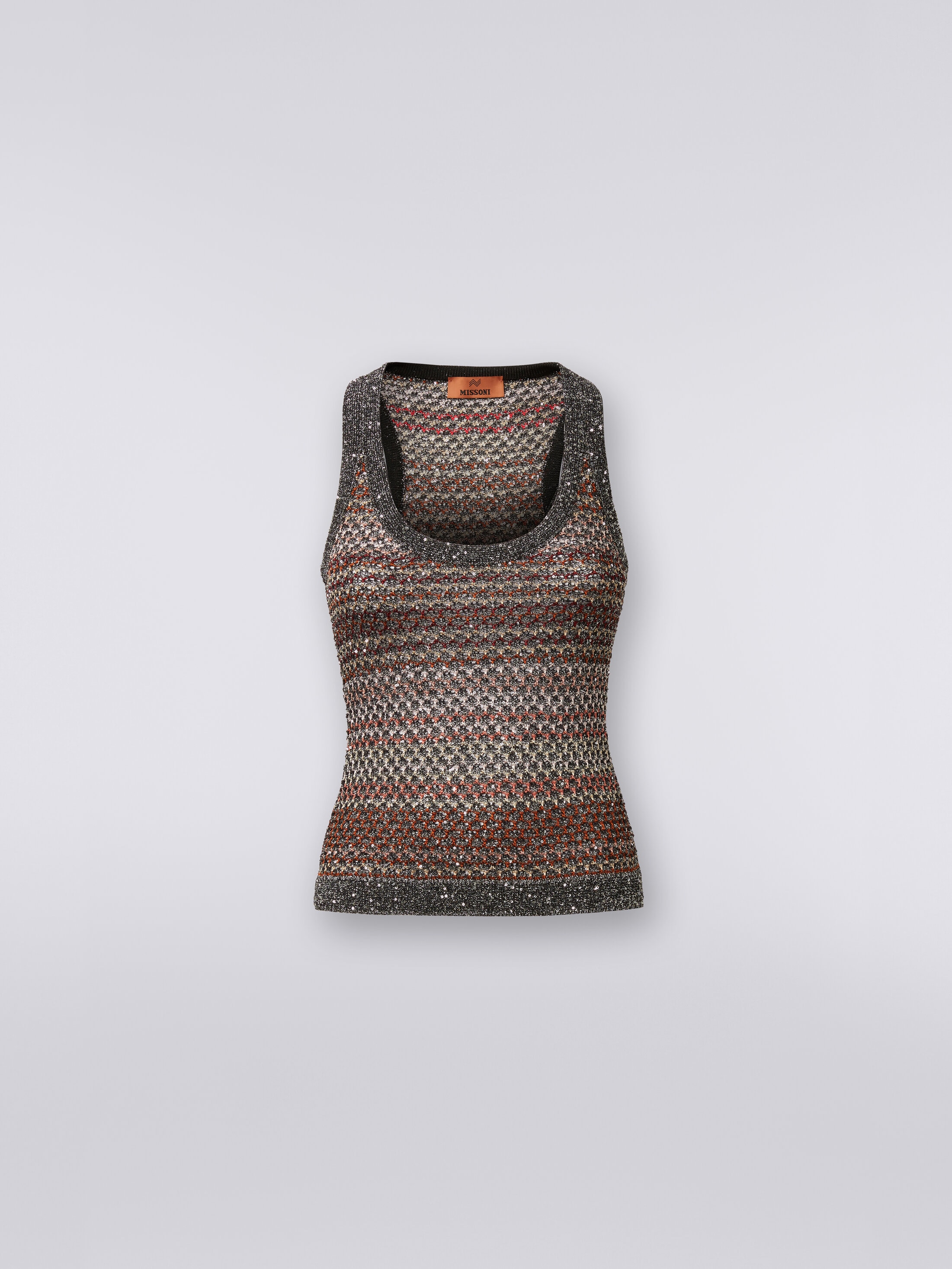 タグ付き新品　MISSONI ラメ　きらきらニットタンクトップ Missoni Sequin Scoop-Neck Knit Tank | Saks Fifth Avenue