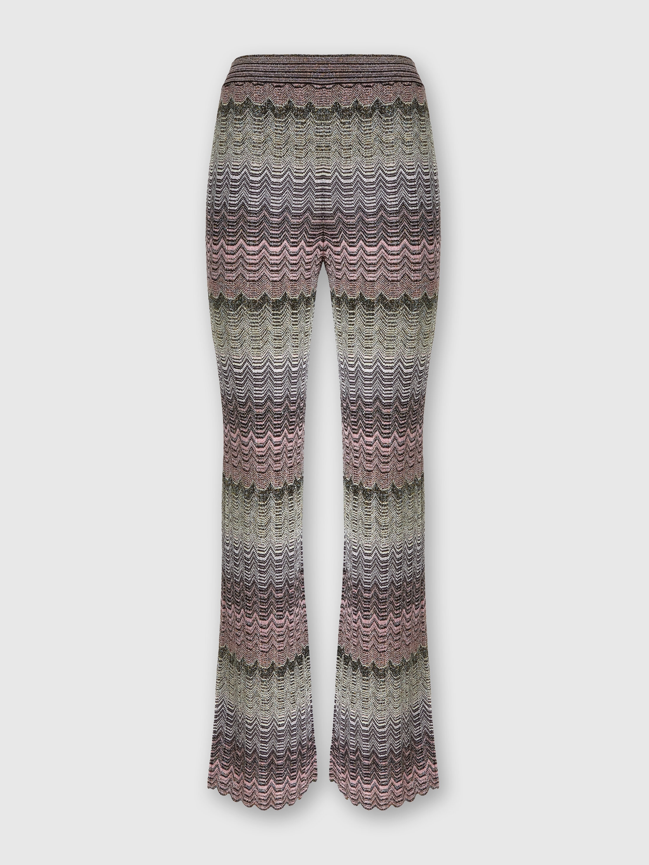 Missoni Gerade Hose Mit Zick-zack-lamé Mit Blendmuster In Multicoloured
