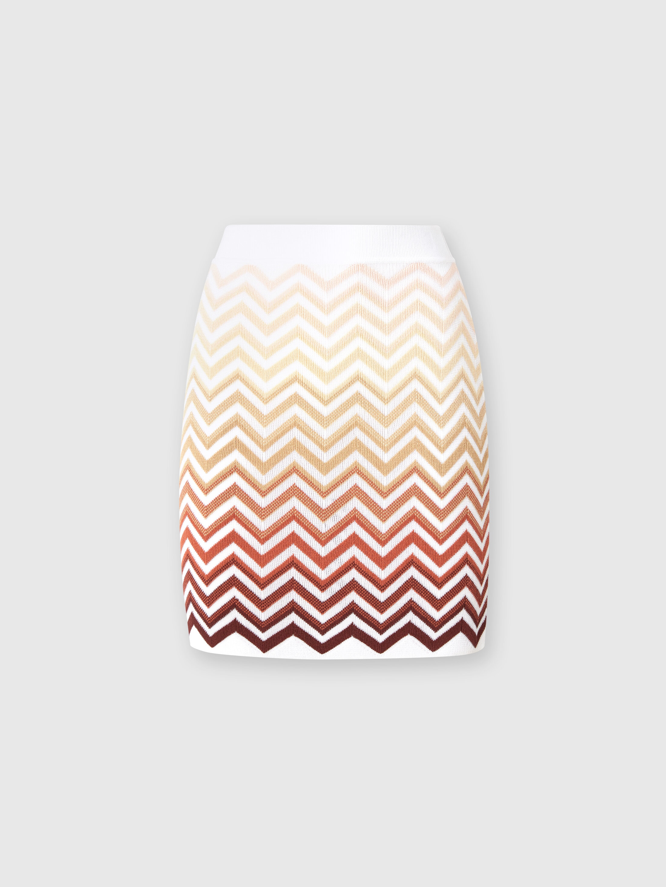 Missoni Zigzag Mini Skirt In Multicoloured