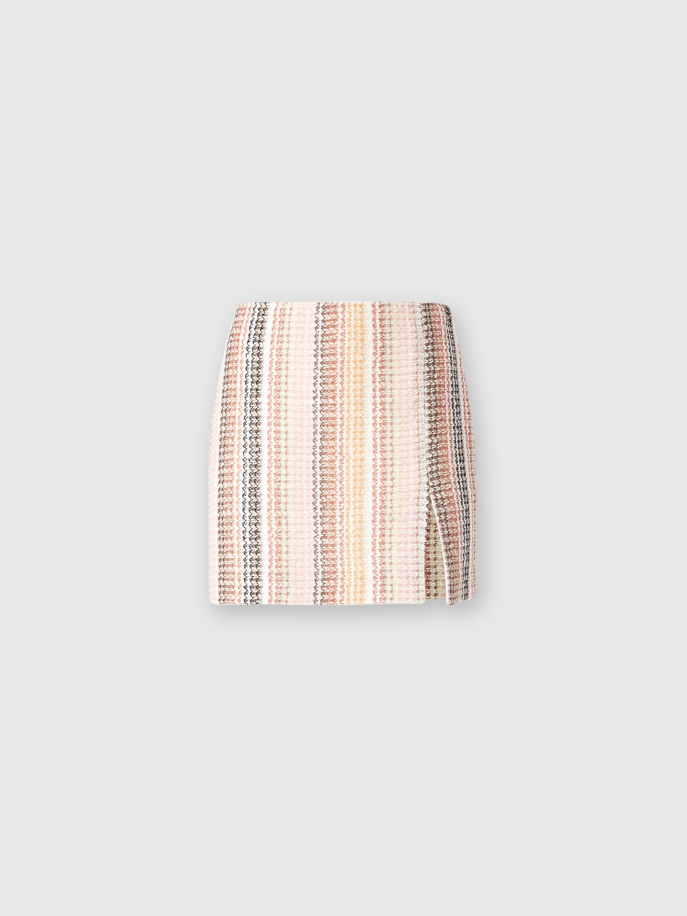 Missoni Striped Mini Skirt In Multicoloured