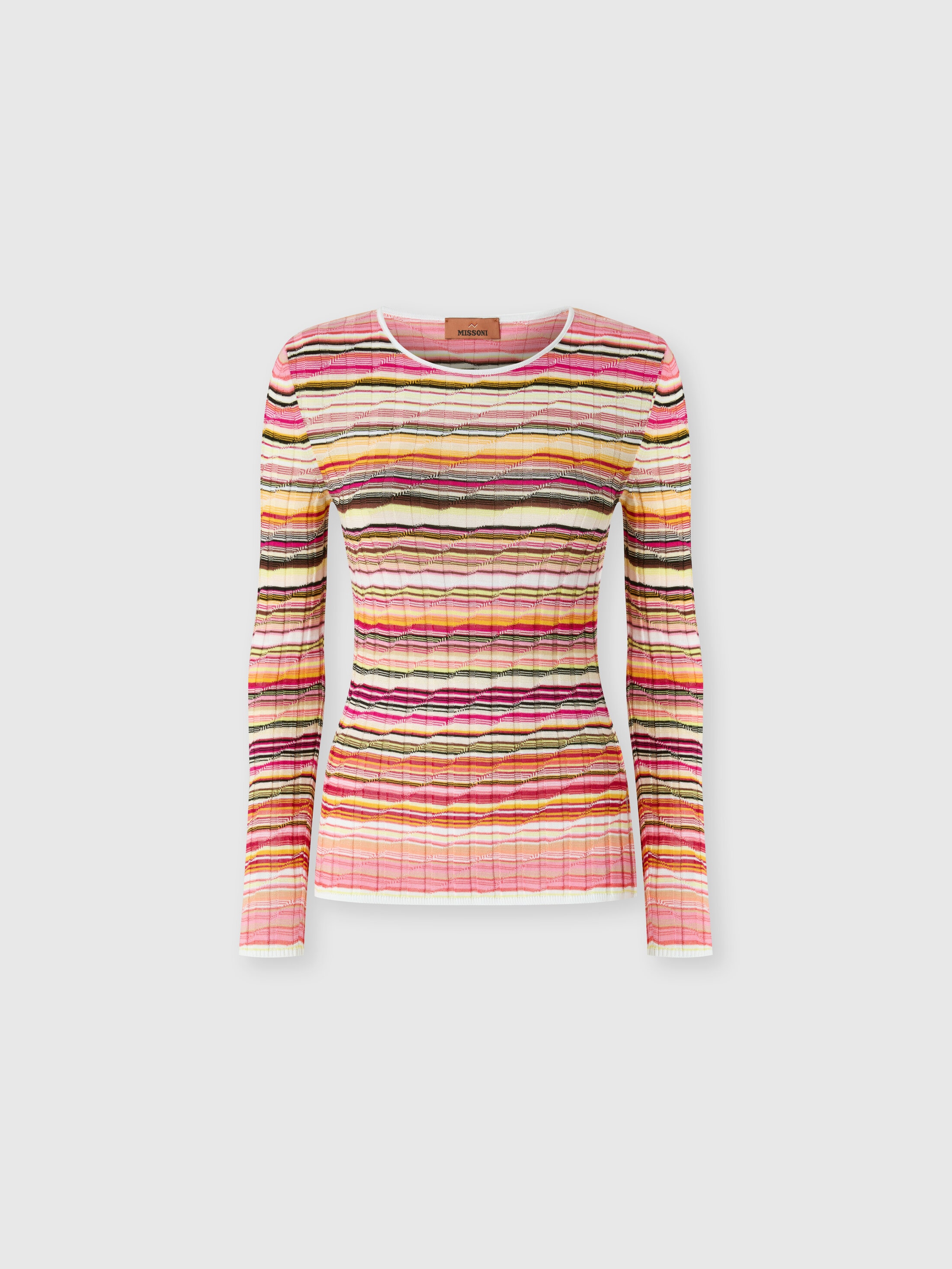 Shop Missoni Gestreifter In Pink