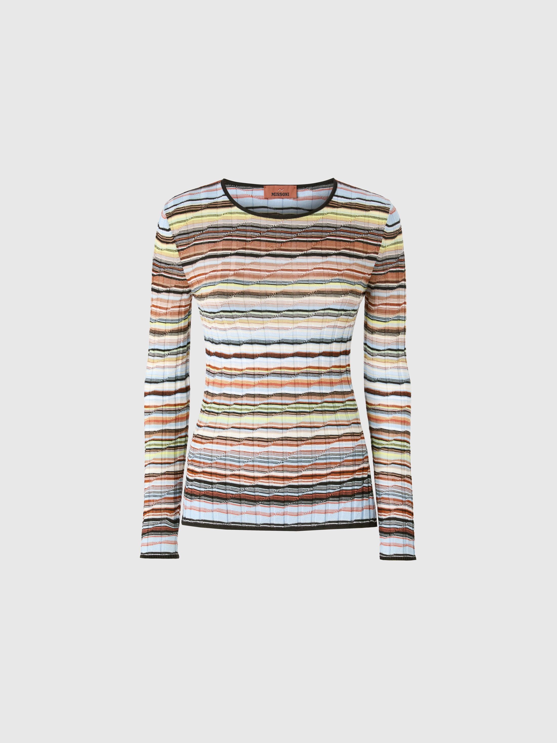 Shop Missoni Gestreifter In Blue