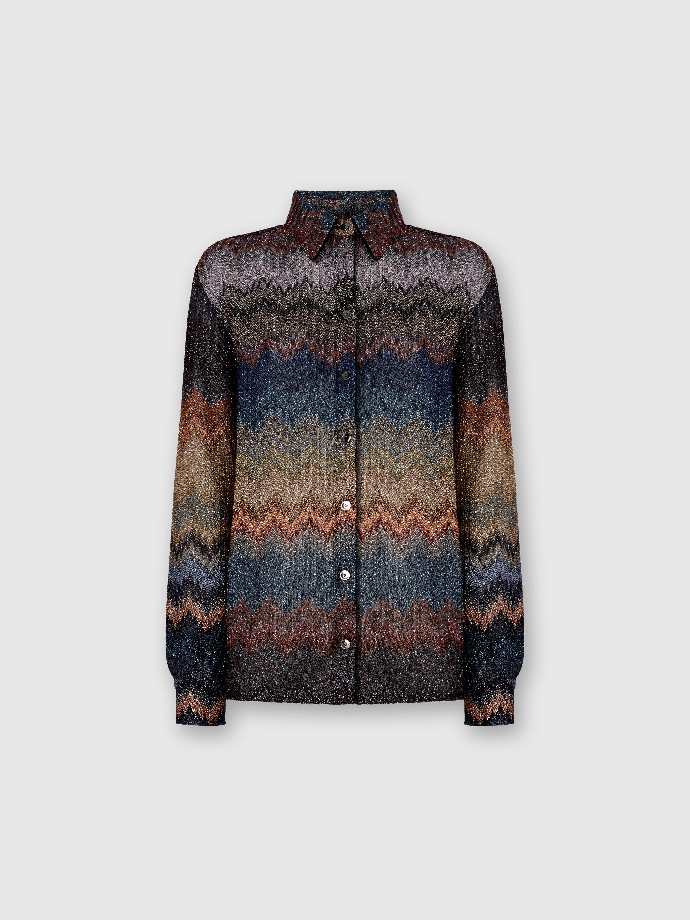 Missoni Viscose Shirt With Snake Pattern In Multi