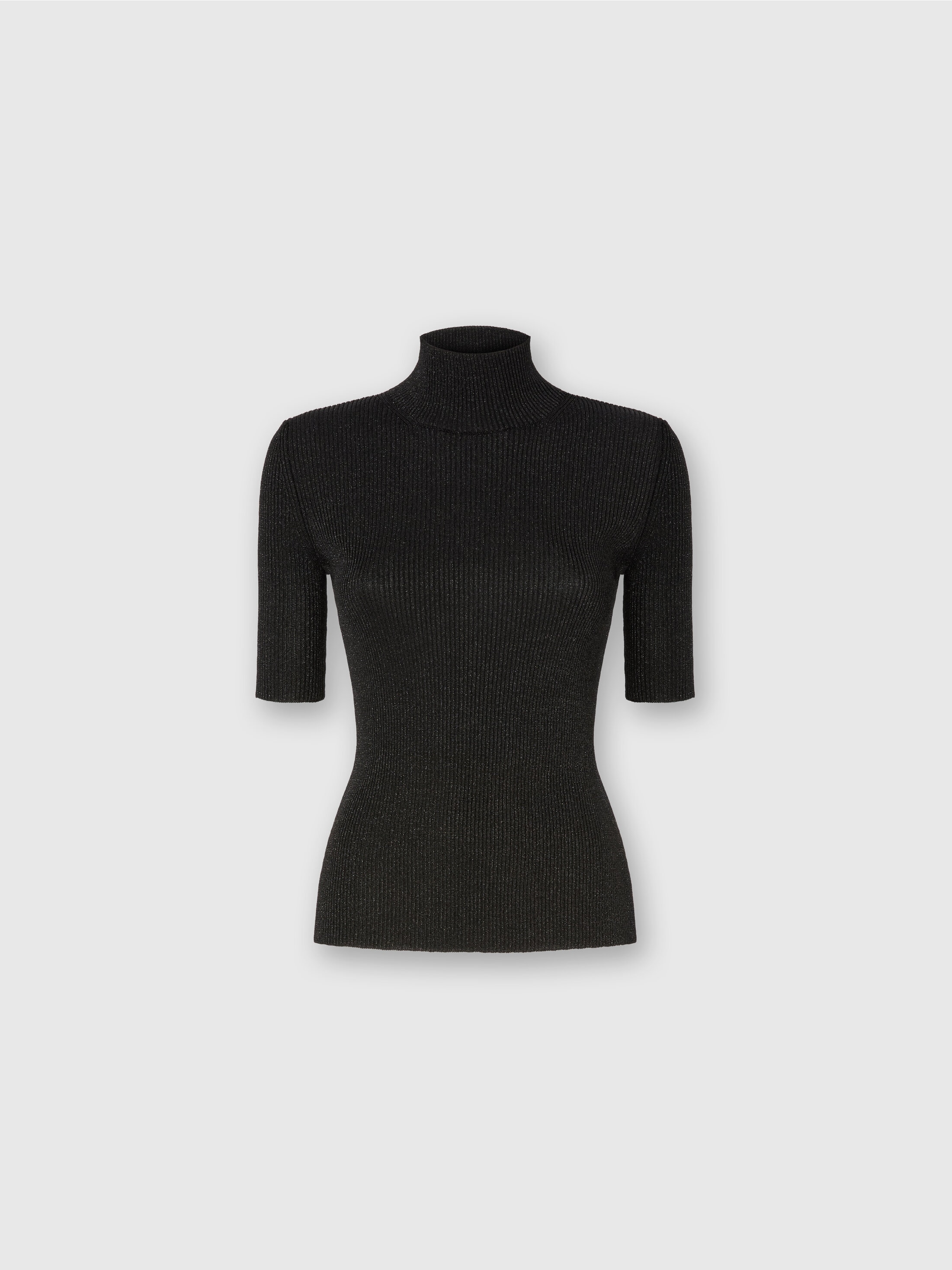 トップス PPFM layered knit black Mesh L/S Knitted Top | Black – Parlour X