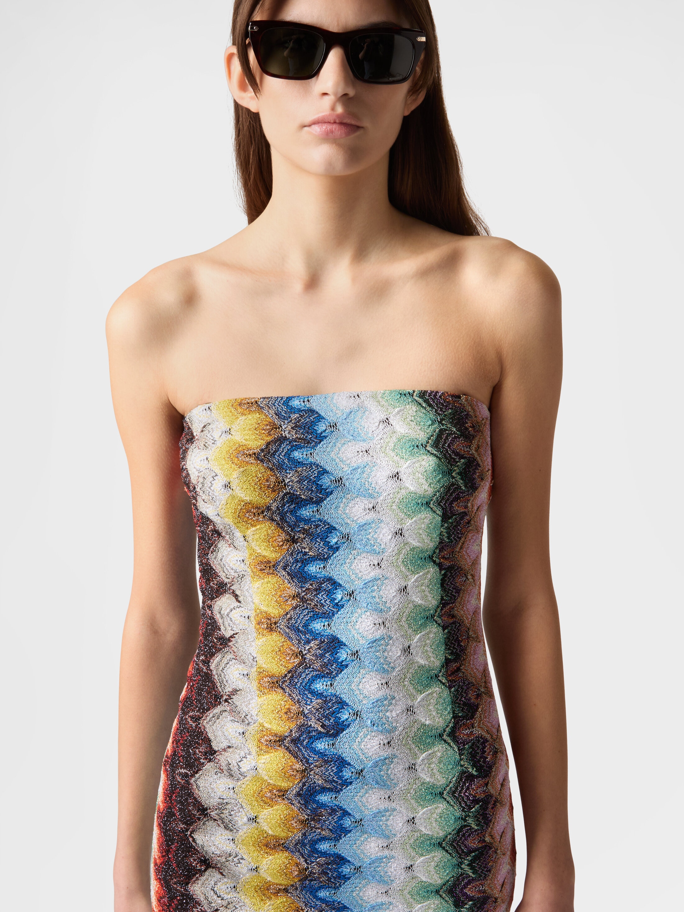 missoni strapless mini dress Missoni