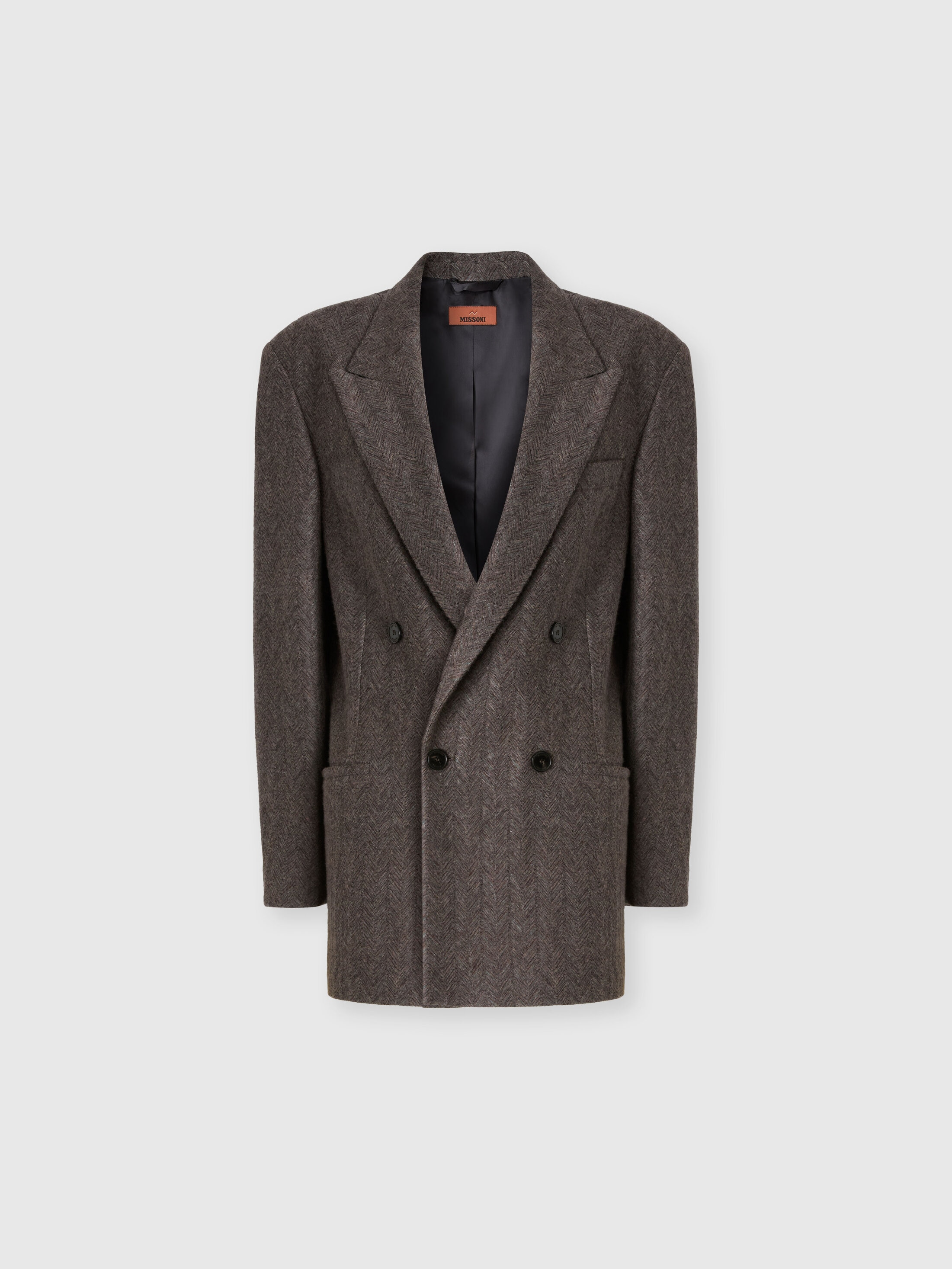 Missoni - Blazer revers en pointe Femme Brun Taille 44 2700 €