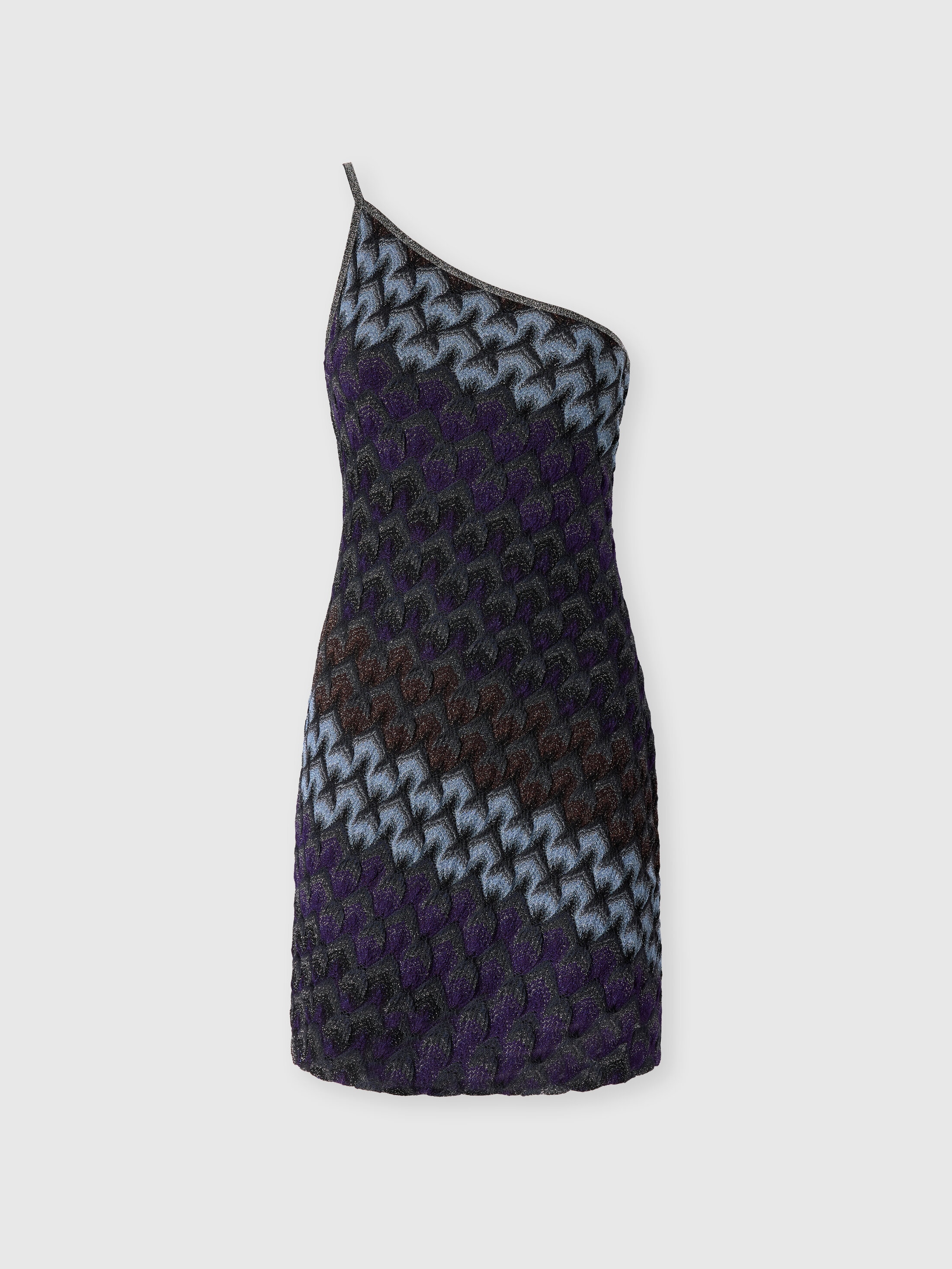 Missoni - Mini-robe asymtrique en viscose lam Femme Multicolore Taille 46 990 €