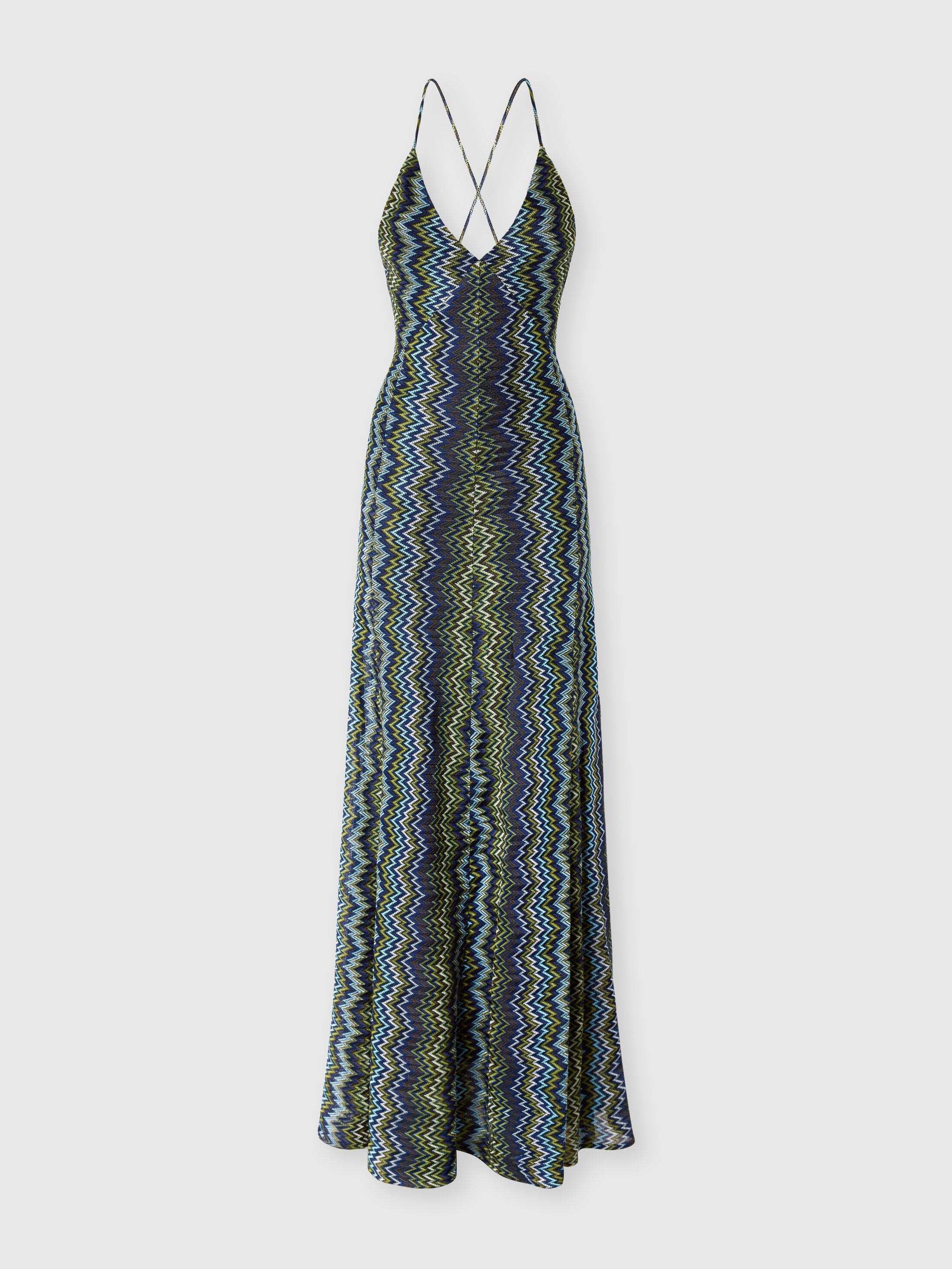 Missoni - Robe longue en viscose motif snake Femme Multicolore Taille 44 1390 €