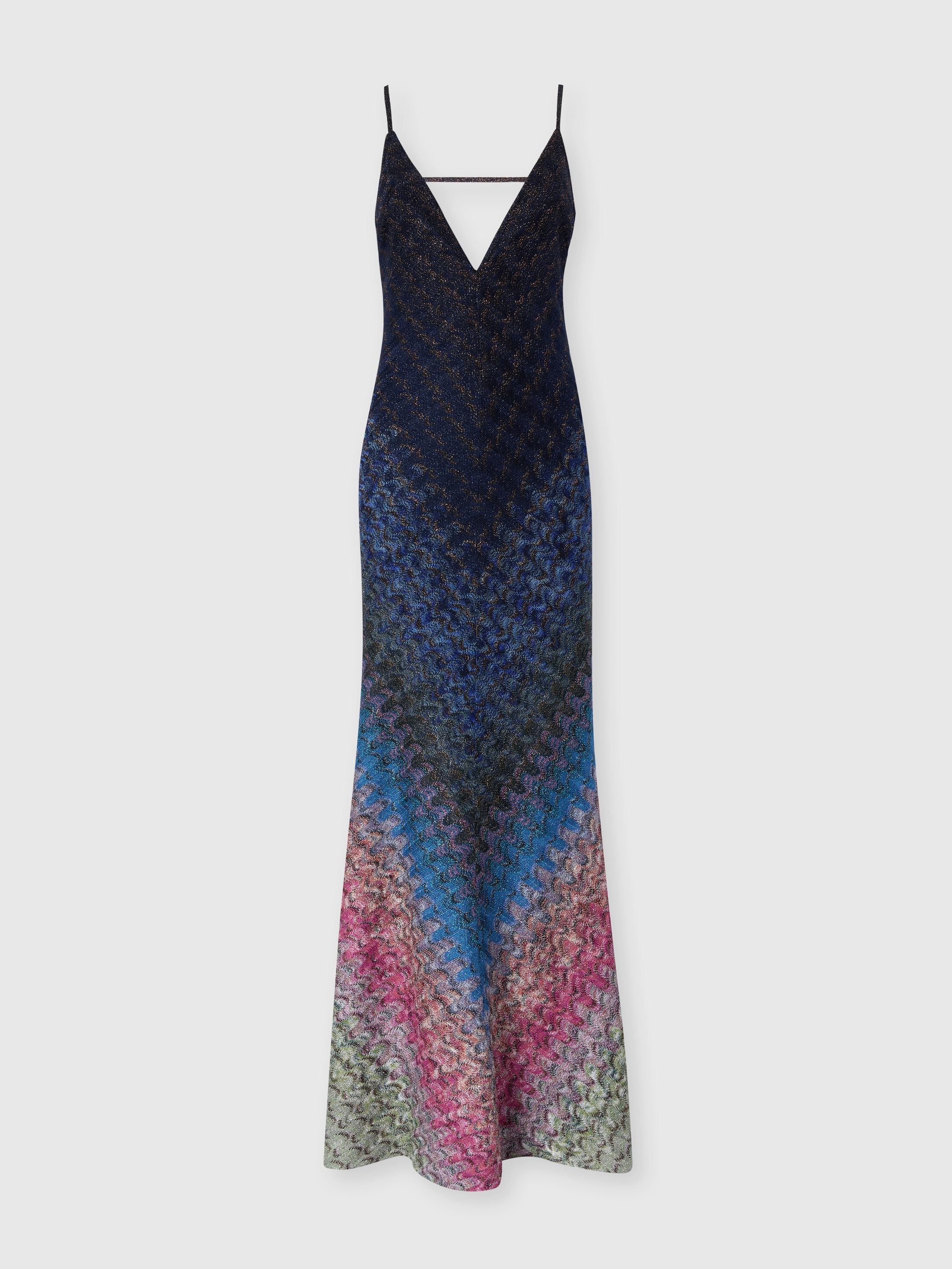 Missoni - Robe longue en viscose lam dgrade Femme Multicolore Taille 40 2300 €