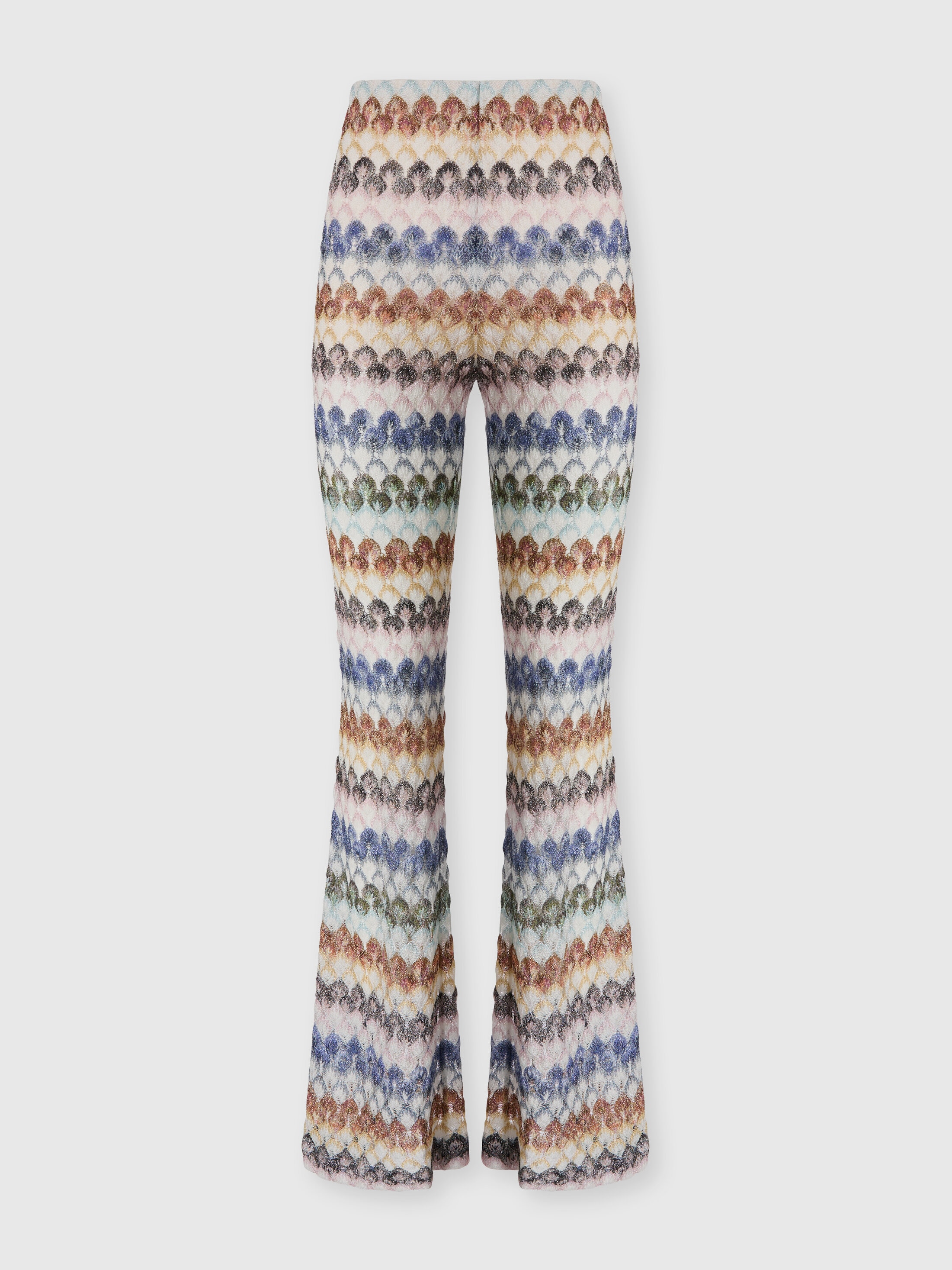 Missoni - Pantalon flare en viscose lam motif dentelle Femme Multicolore Taille 44 890 €
