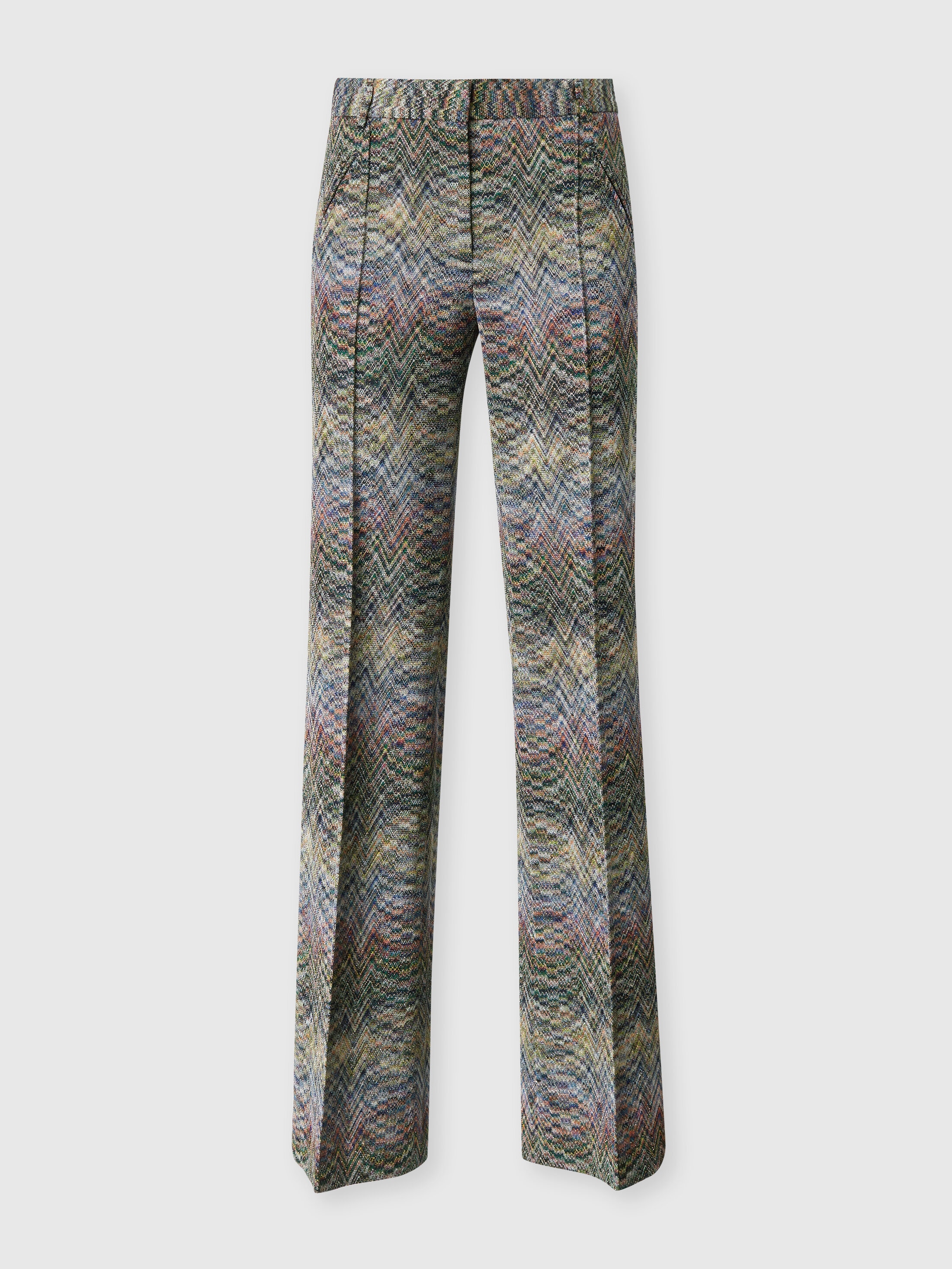 Missoni - Pantalon tailleur en viscose lam dgrade Femme Multicolore Taille 44 1290 €