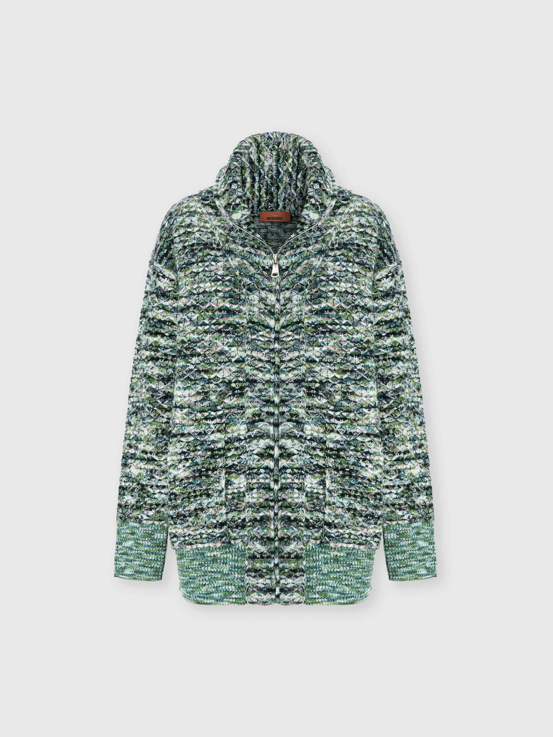 Missoni - Cardigan oversize full zip avec construction 3D Femme Multicolore Taille XS 1990 €