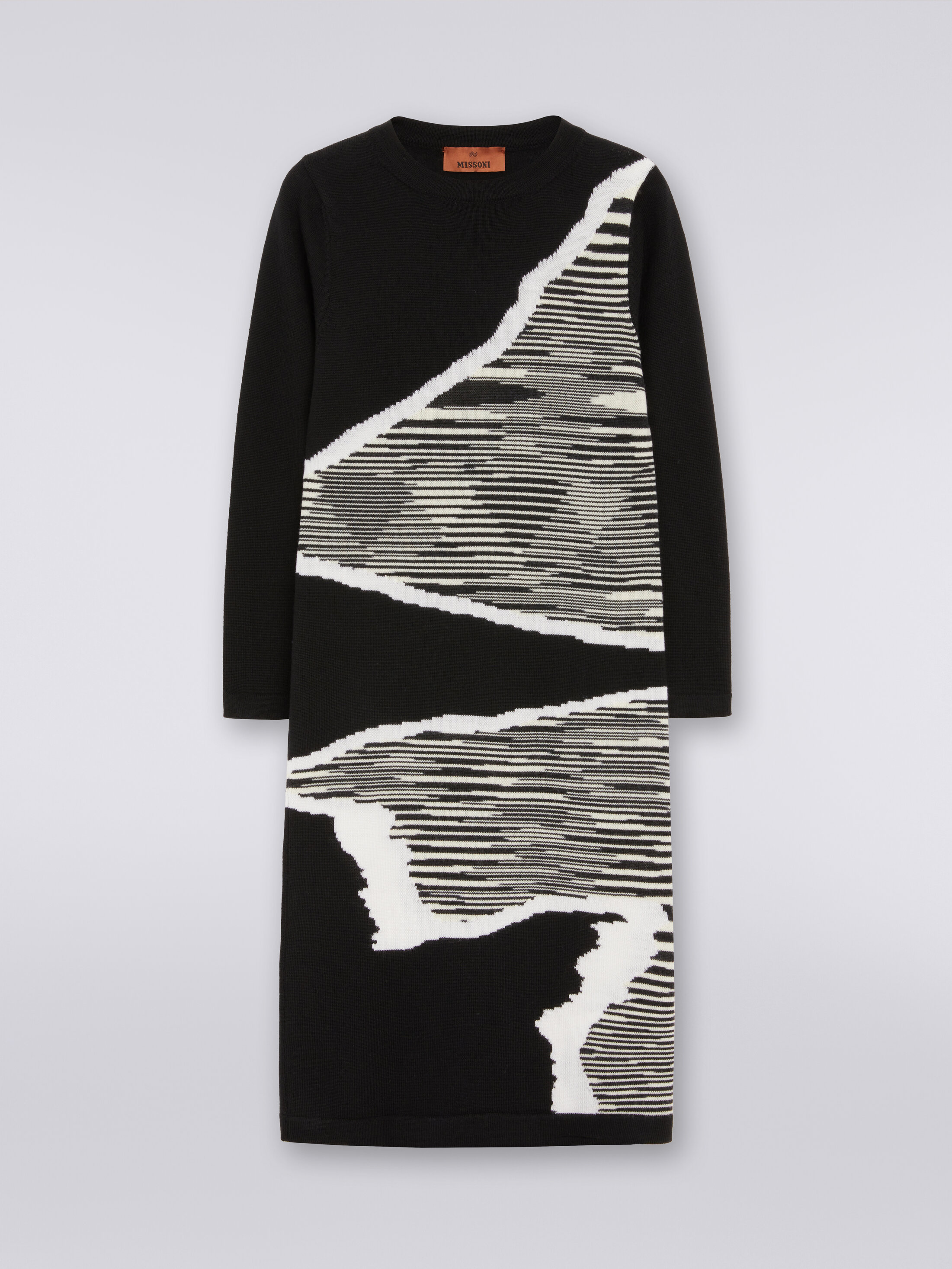 Missoni black 2025 and white dress