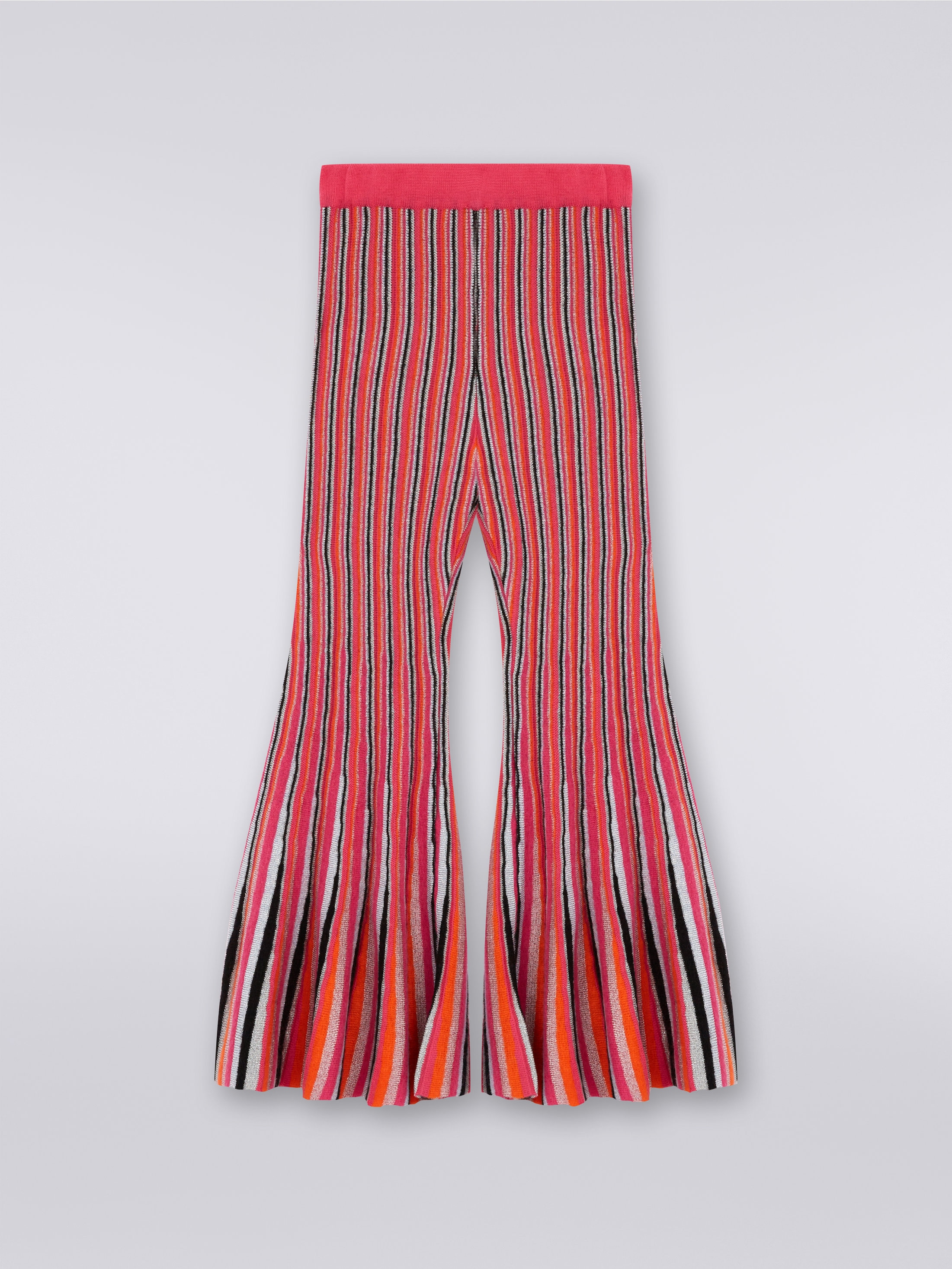 Stripe Flared Pants