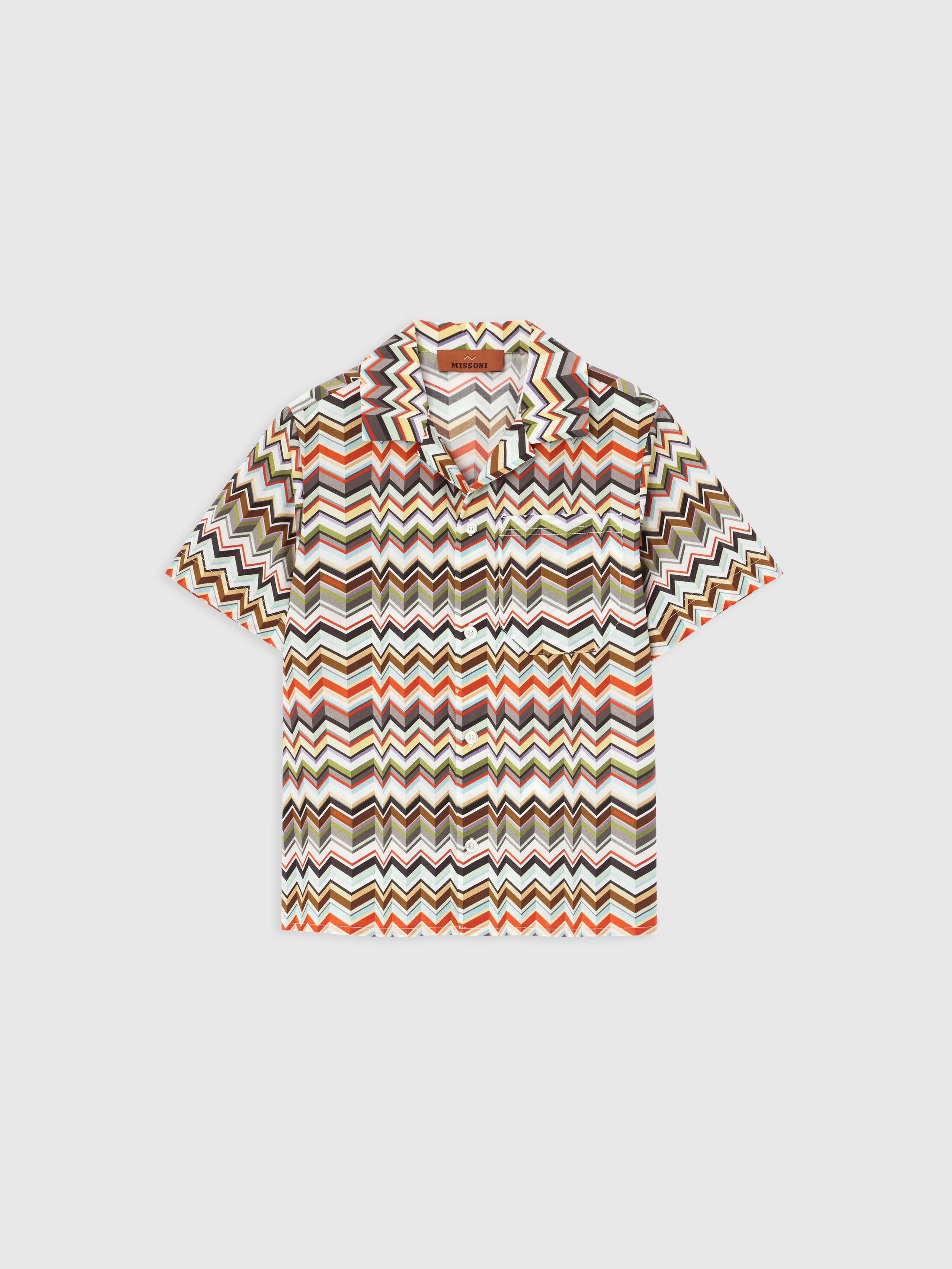 Missoni - Chemise en pur coton motif zig zag Fille Multicolore Taille 8 147 €