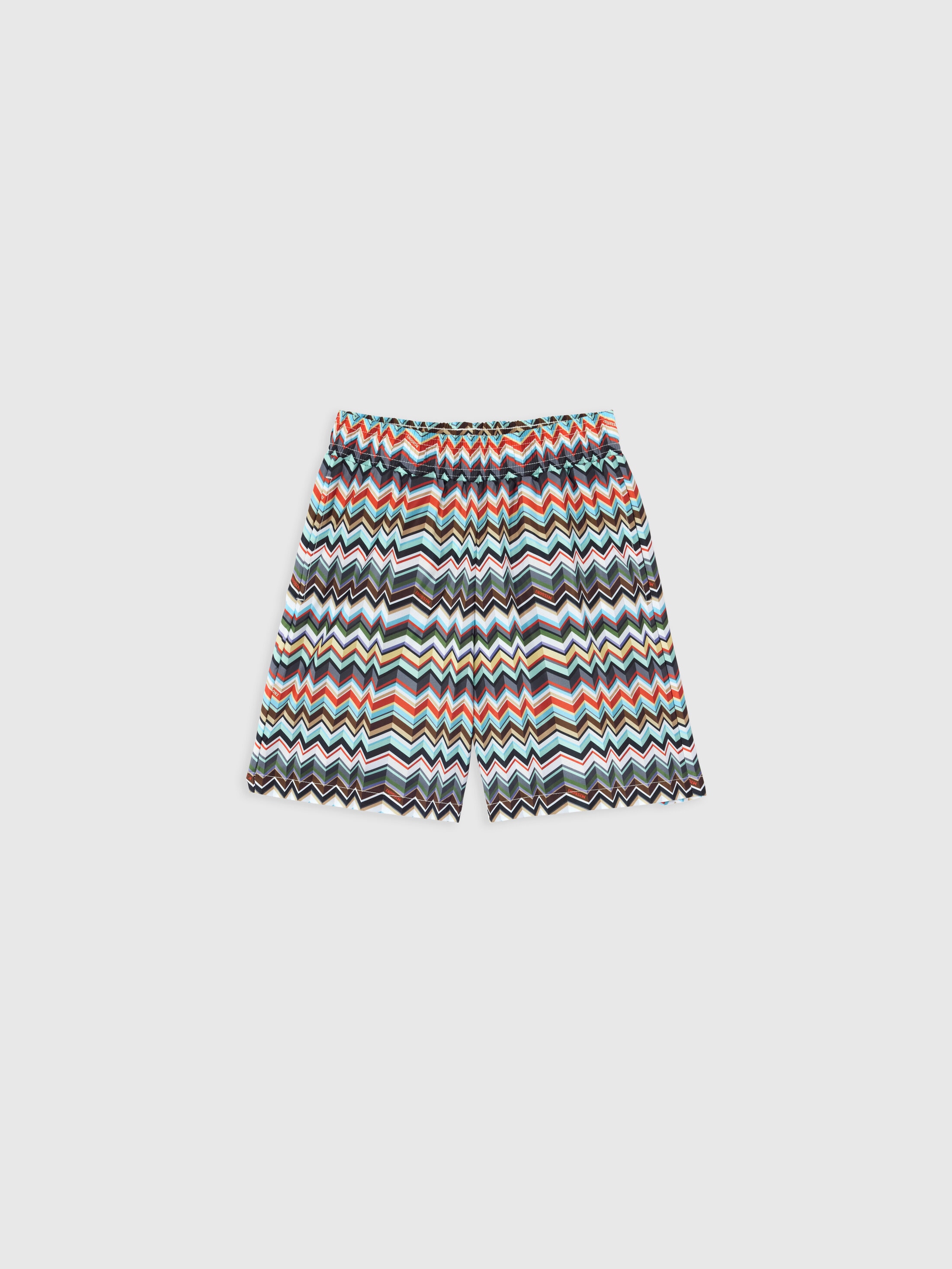 Missoni - Maillot de bain de longueur moyenne avec imprim zig zag Garon Multicolore Taille 14 105$