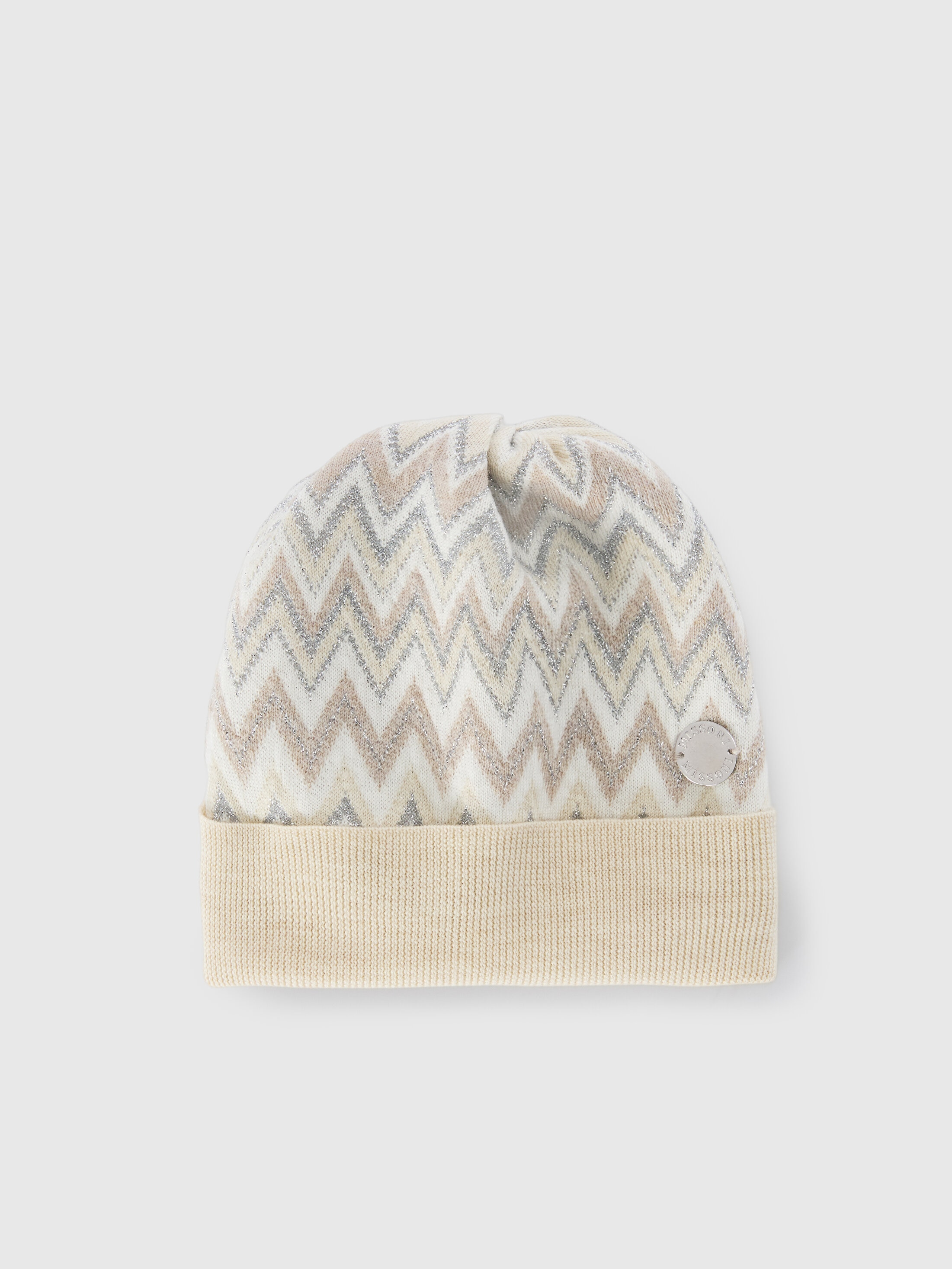 Missoni - Bonnet en laine Fille Beige Argent Taille III 130 €