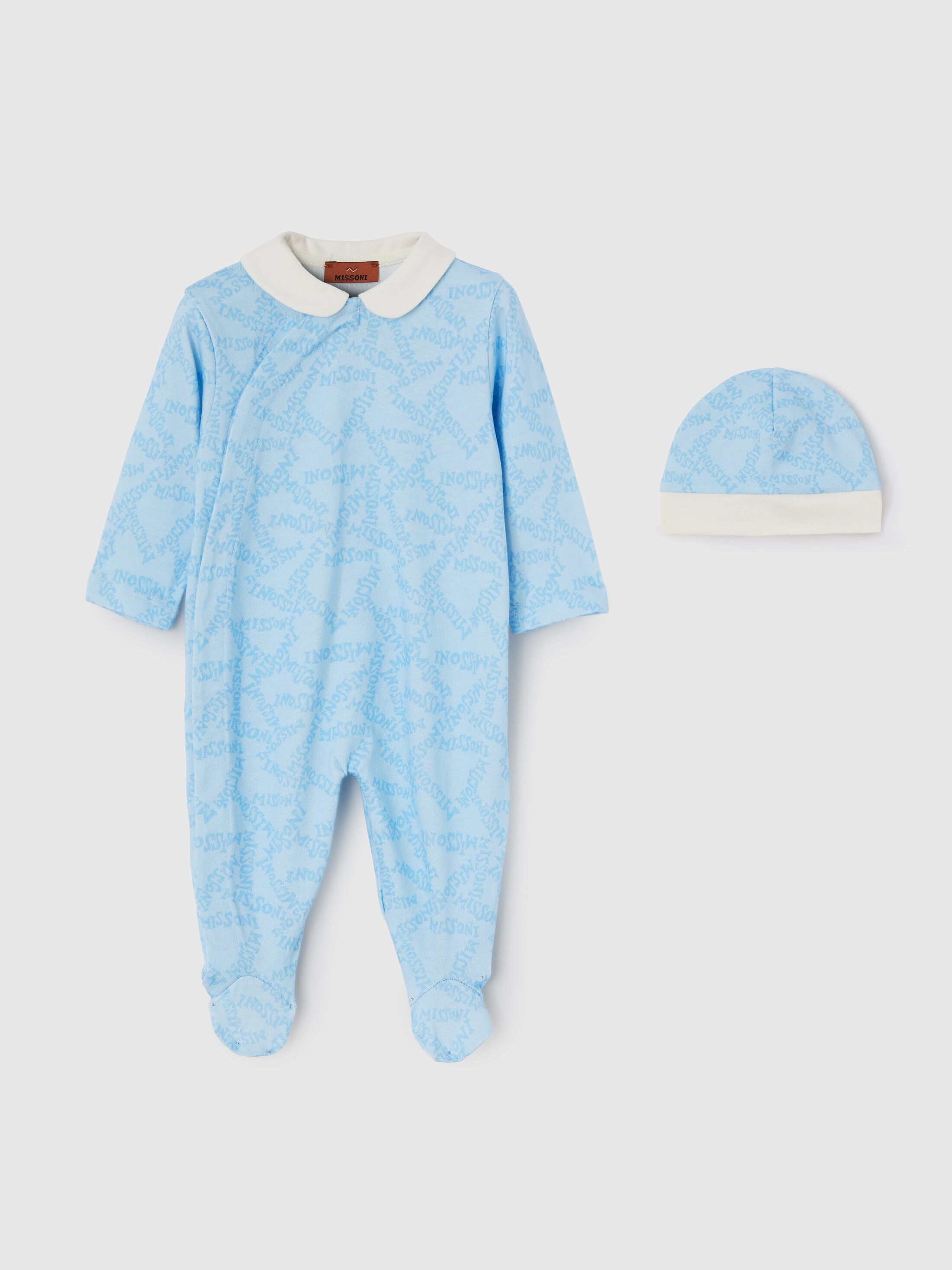 Missoni - Ensemble trois pices en coton Garon Bleu Clair Taille 9 230 €