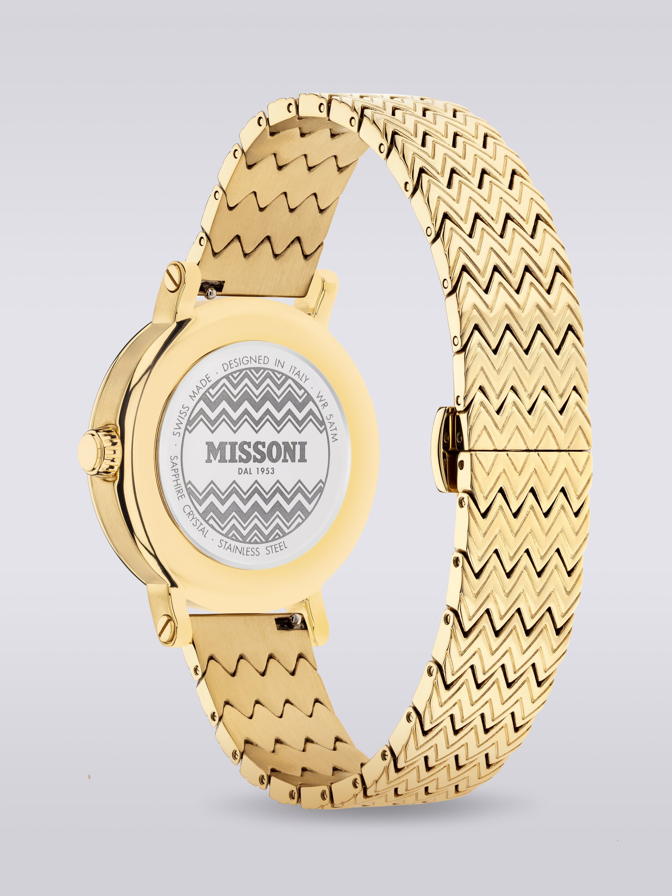 Missoni Melrose 36mm Uhr Gold | Missoni 