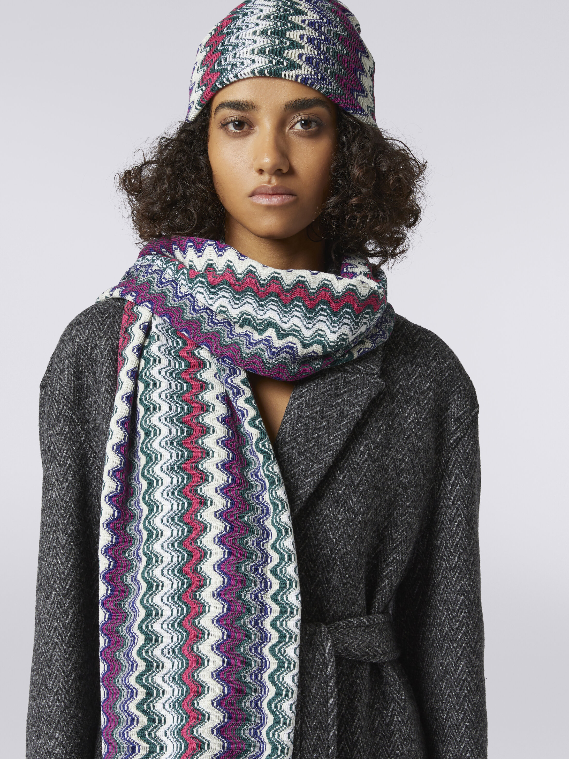 MISSONI トップスとストールセット LS23WU00BV00EM-SM67R-4