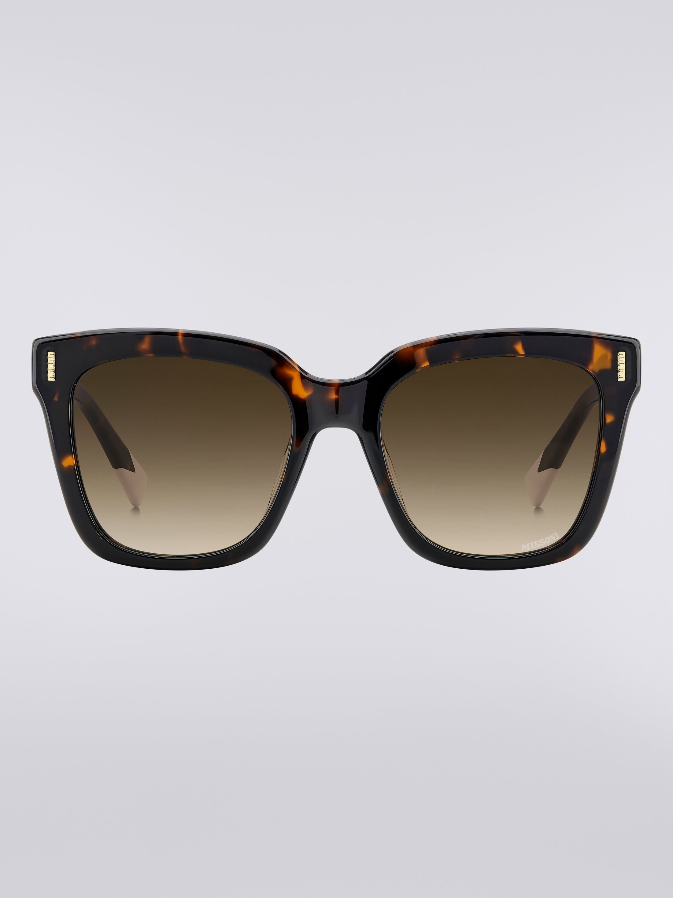 MISSONI QUADRATISCHE SONNENBRILLE AUS ACETAT 