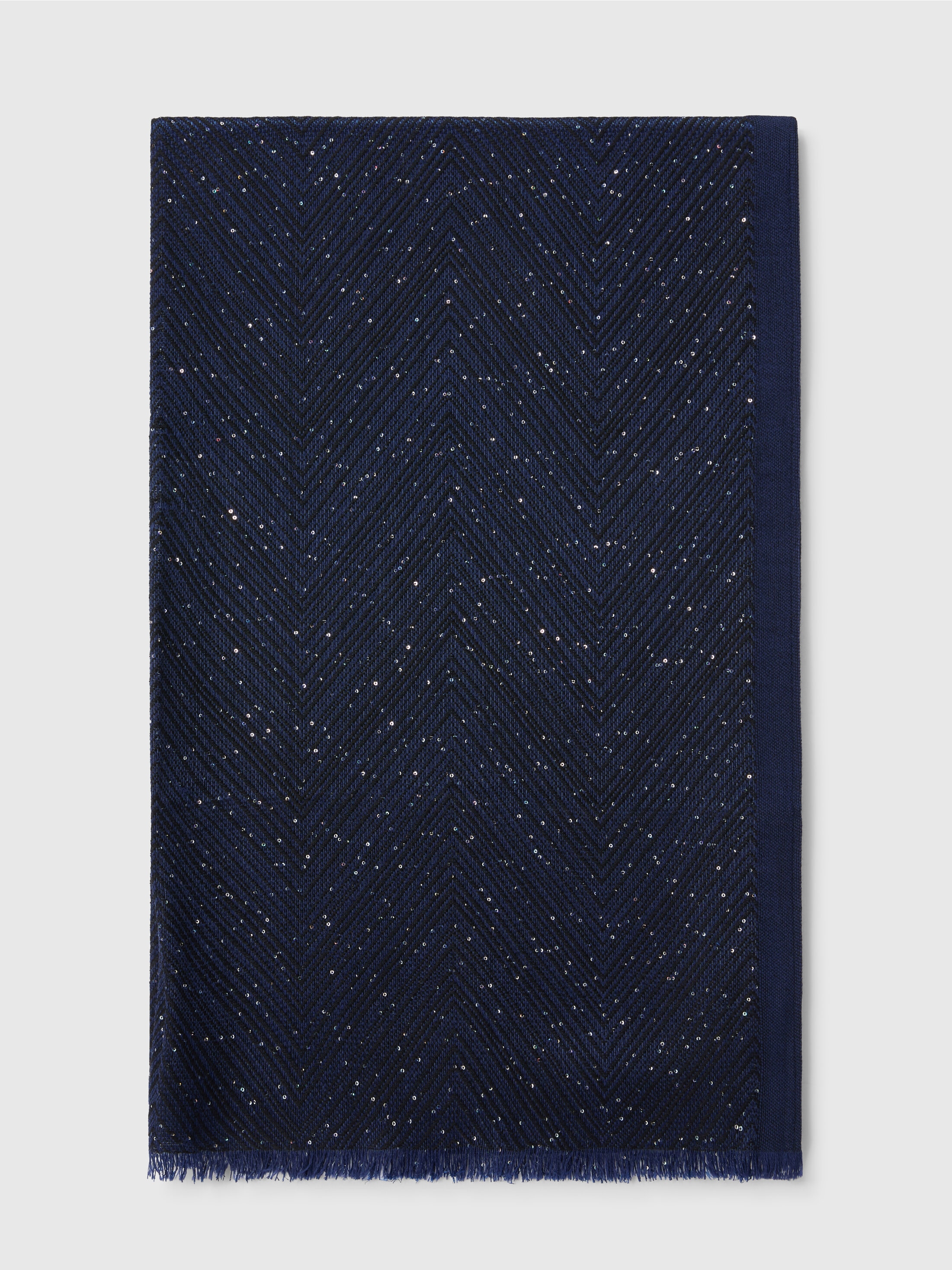 Missoni Viscose Blend Stole With Sequins In Multicoloured