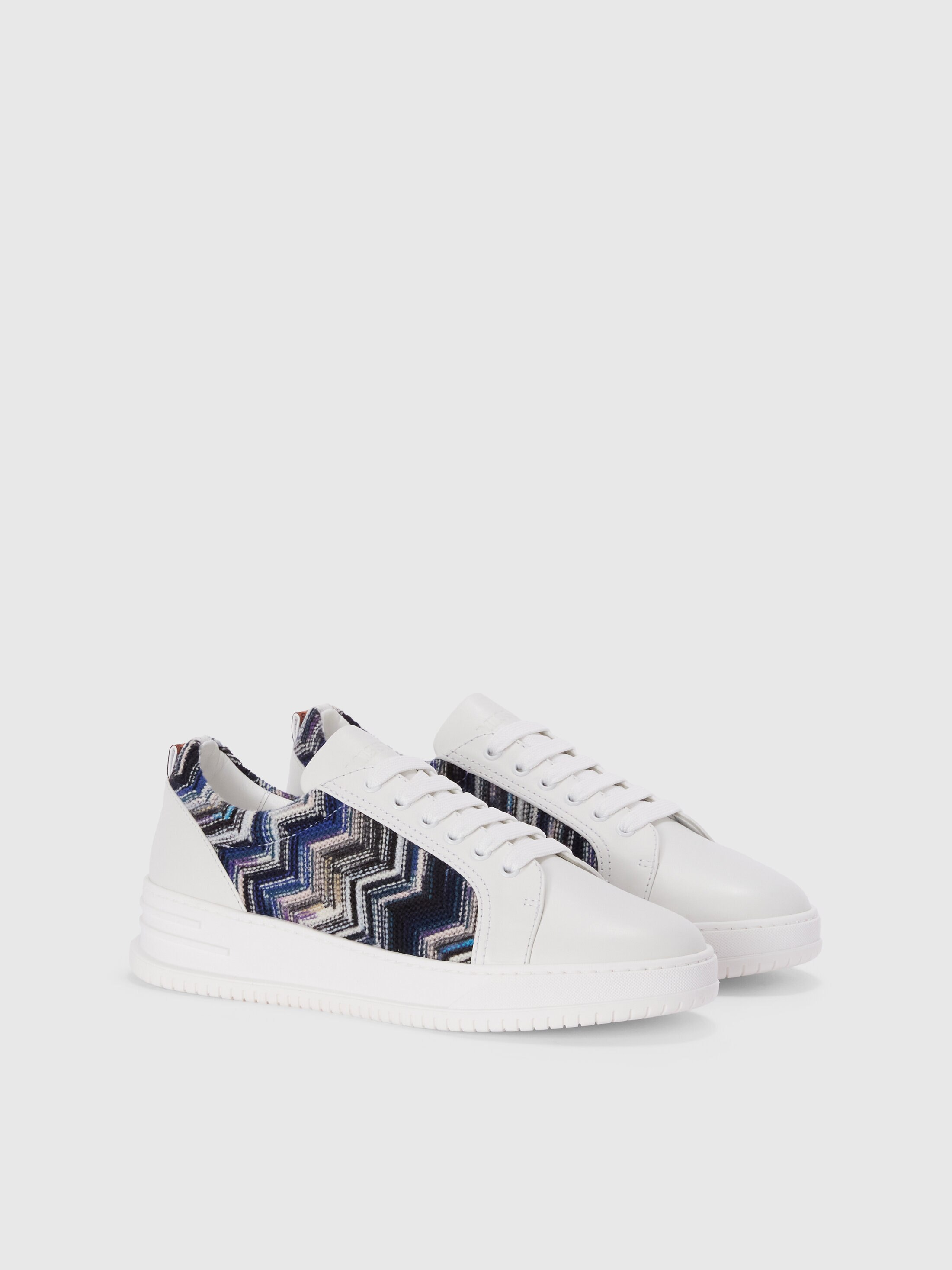 スニーカー Missoni Zigzag Stripe Sneakers MISSONI Basket Zigzag Chevron Multicolour ACBC Trainers