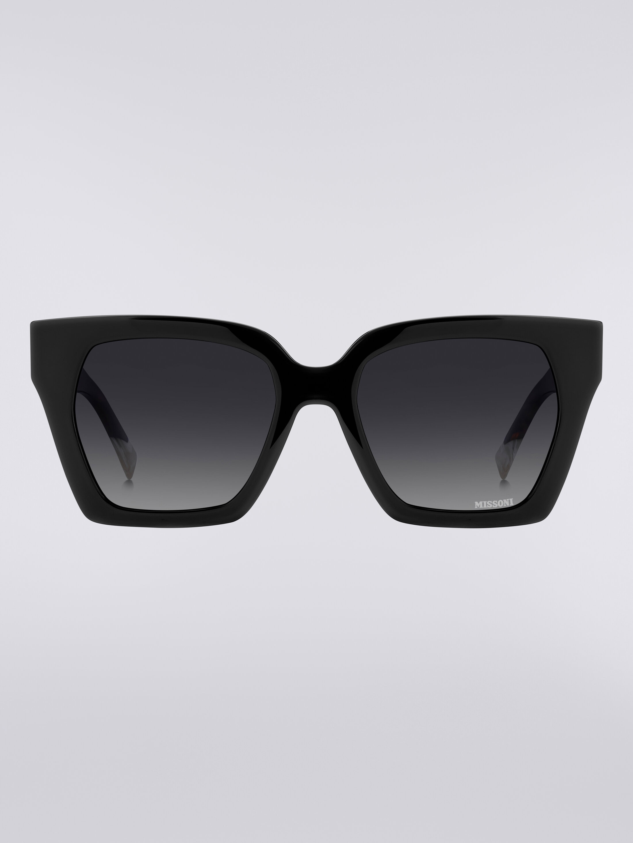 Lunettes De Soleil Missoni MM654S S01SA - Monture Noire Multicolore - Taille 58/16/140 - Protection UV400 - Femme - Neuf Avec étiquettes