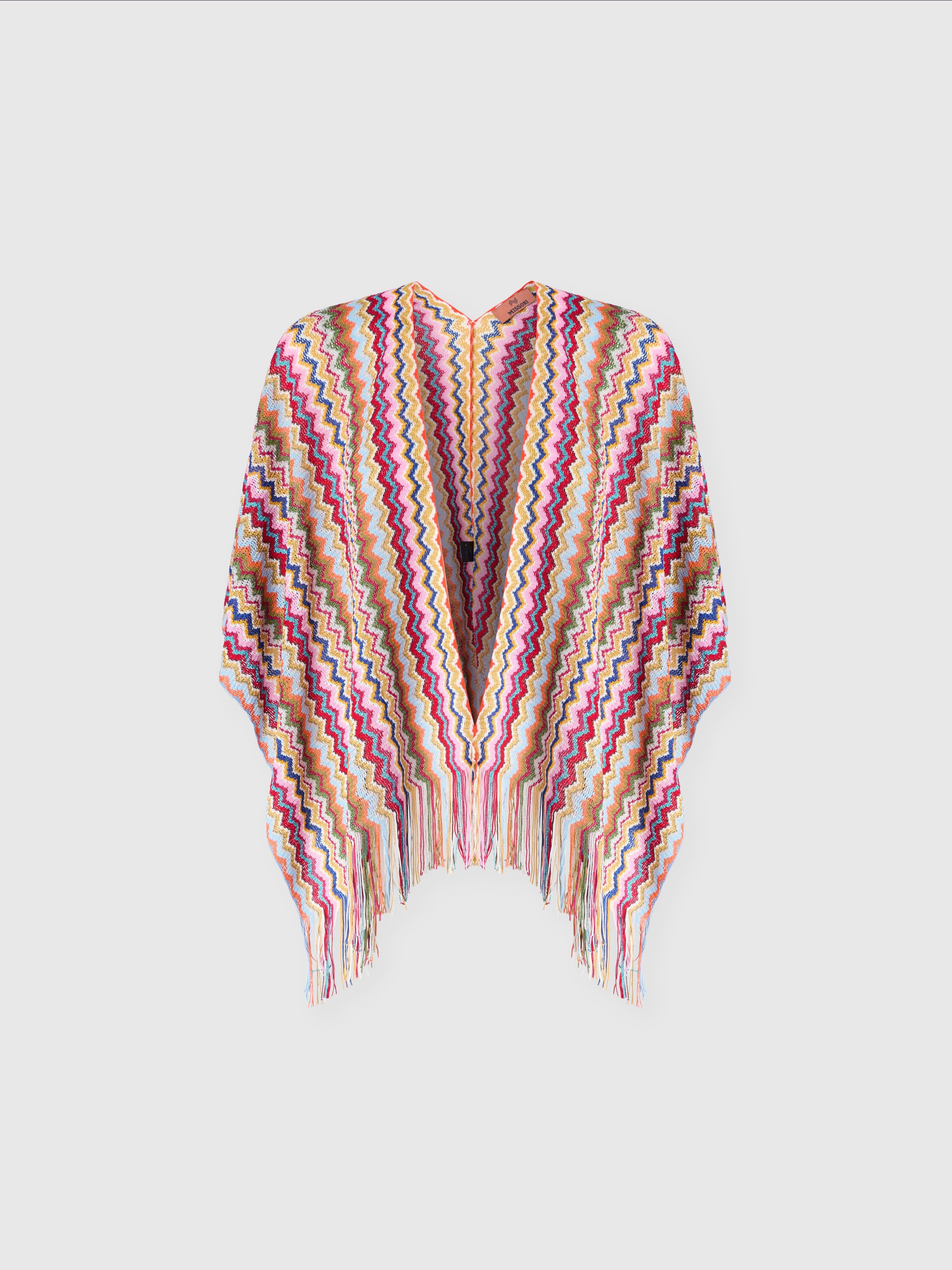 MISSONIストライプ柄 ニットストール Missoni - Lurex knit dress Multicolor - The Corner
