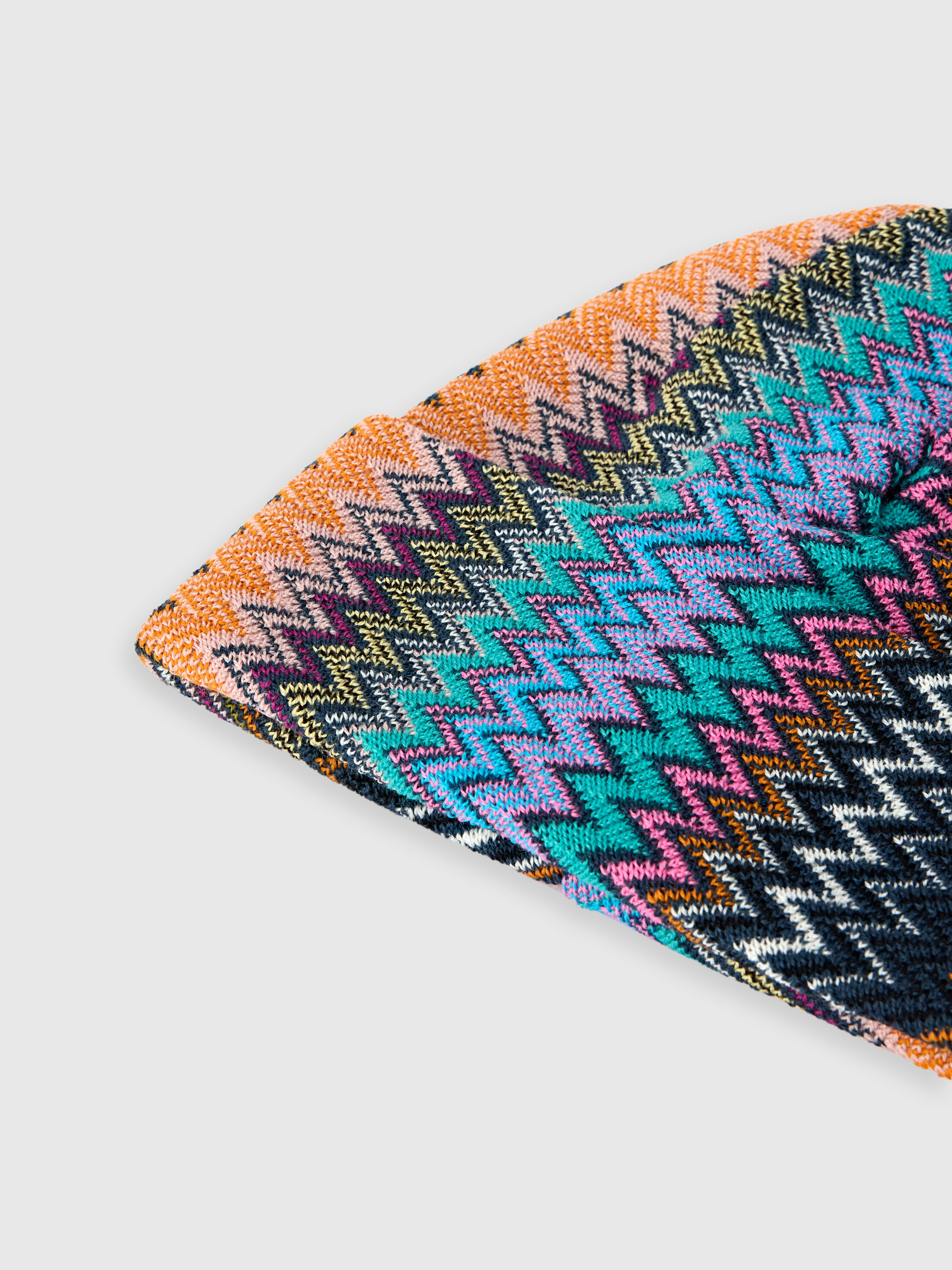 Women's wool-blend zigzag hat Multicoloured | Missoni