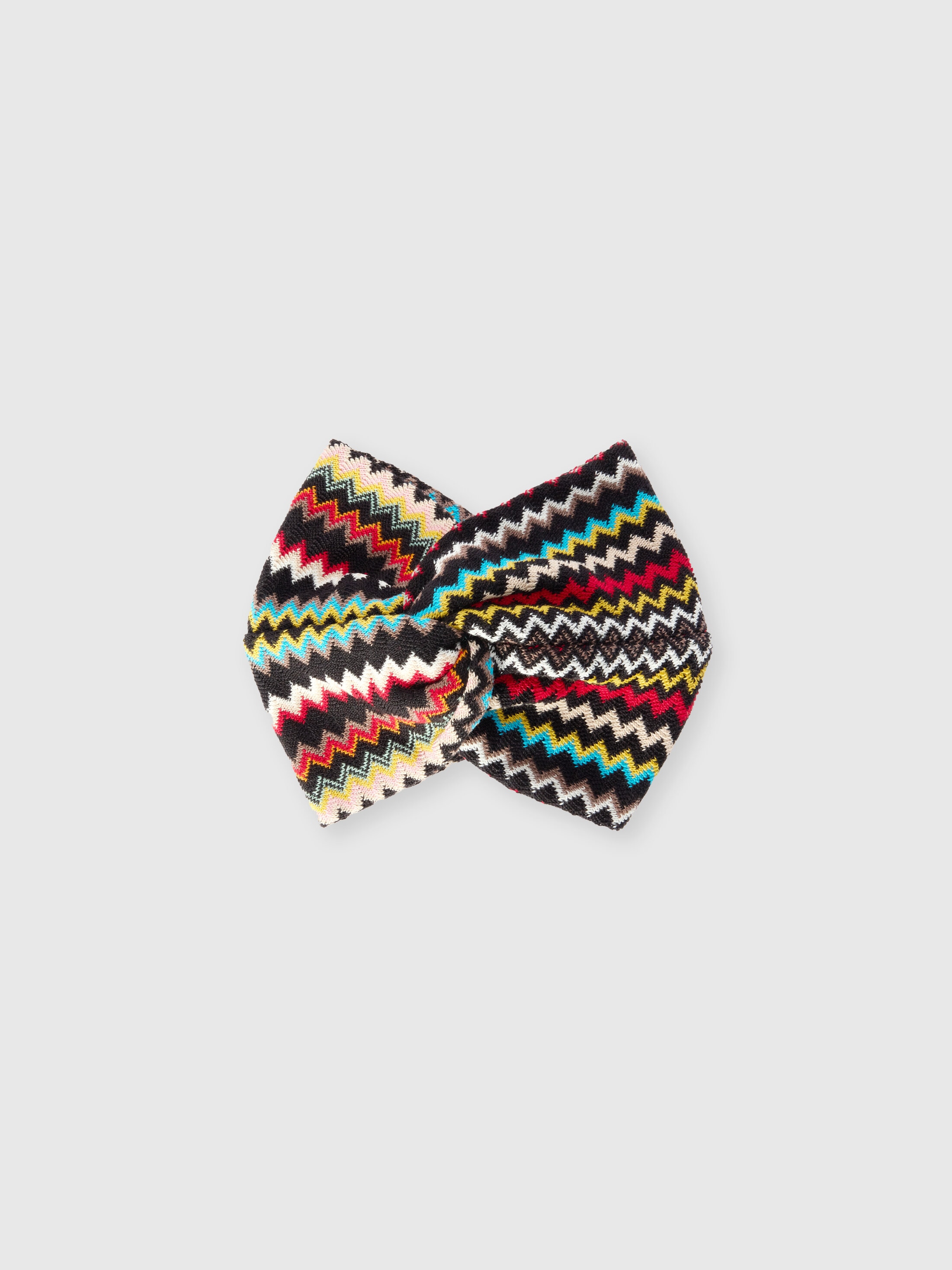 Missoni Wool-blend Headband With Central Twist In Multi
