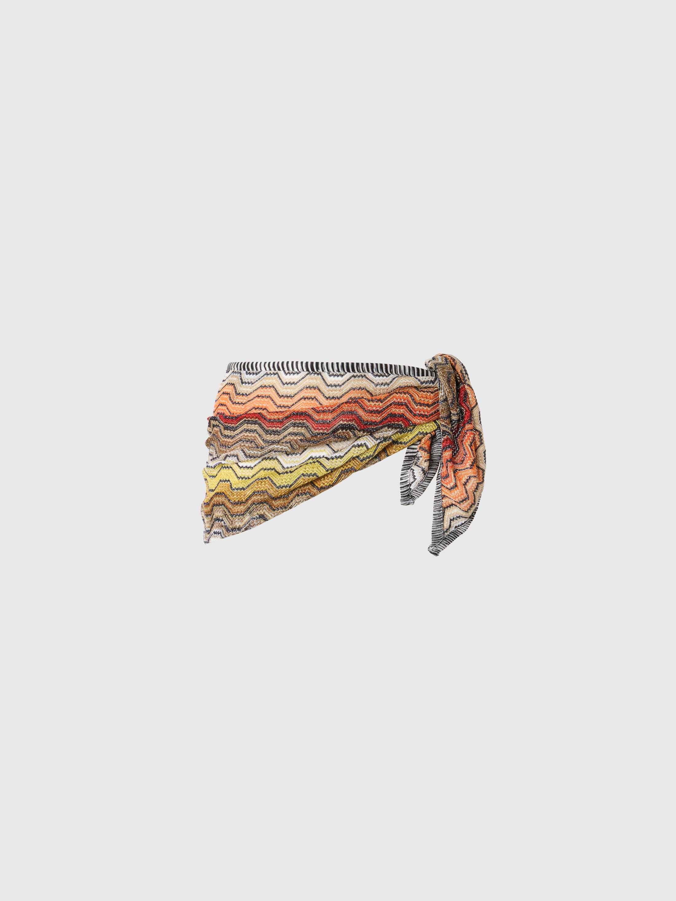 Missoni - Paro court en mlange de viscose lam Femme Multicolore Taille UNIC 350 €